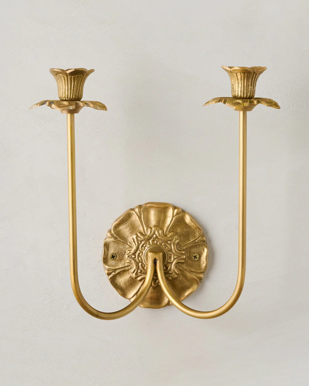 Adeline Antique Brass Double Wall Sconce - Image 2