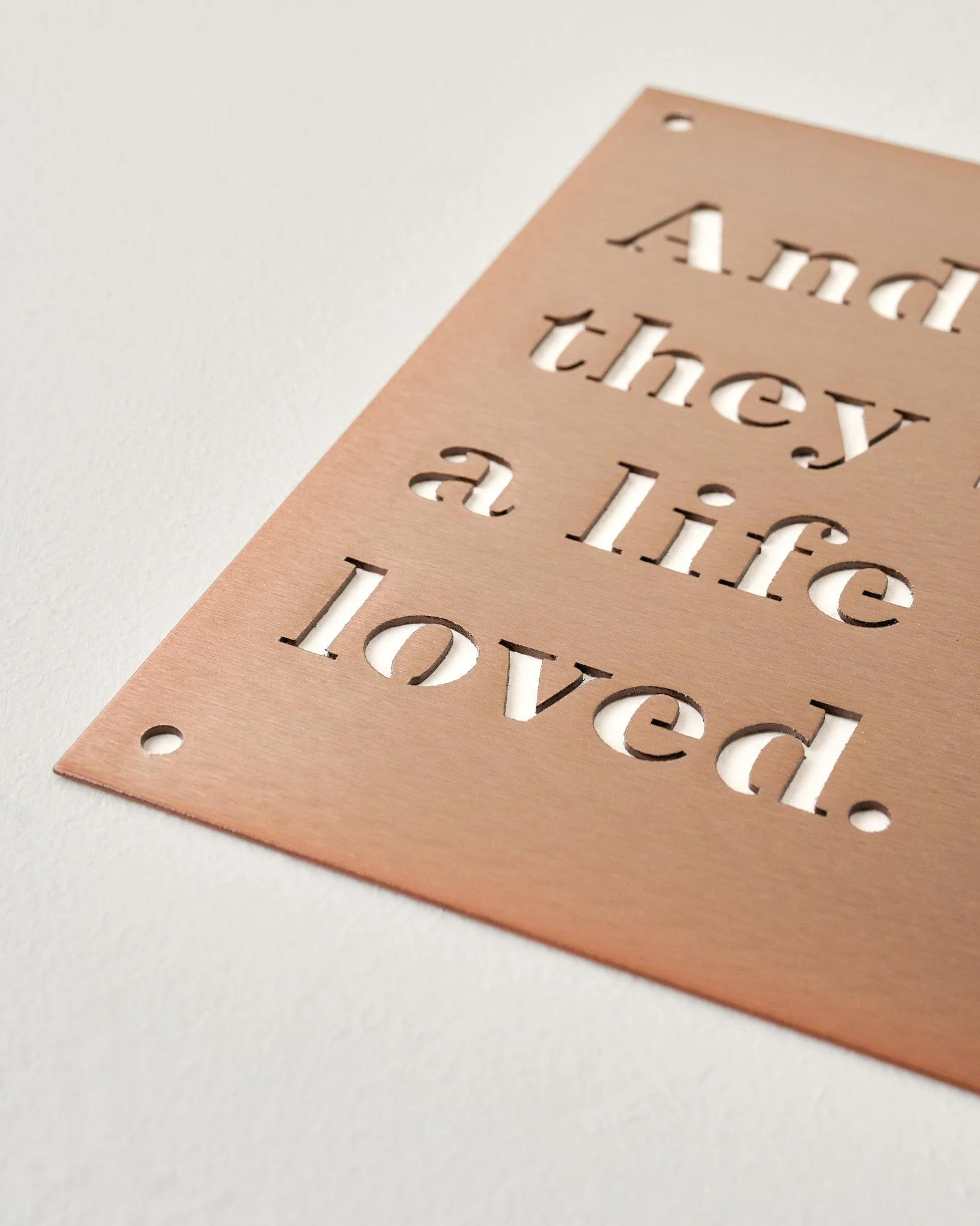And So They Built A Life They Loved Sign - Image 3
