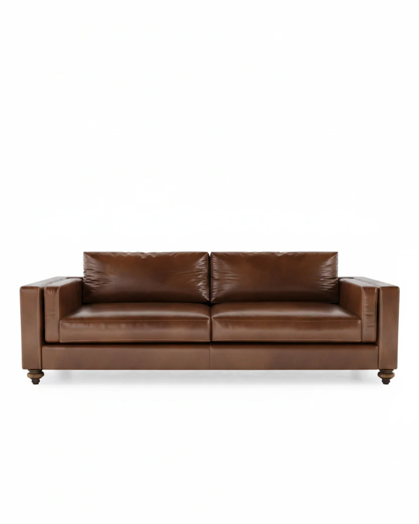 Andrews Leather Sofa