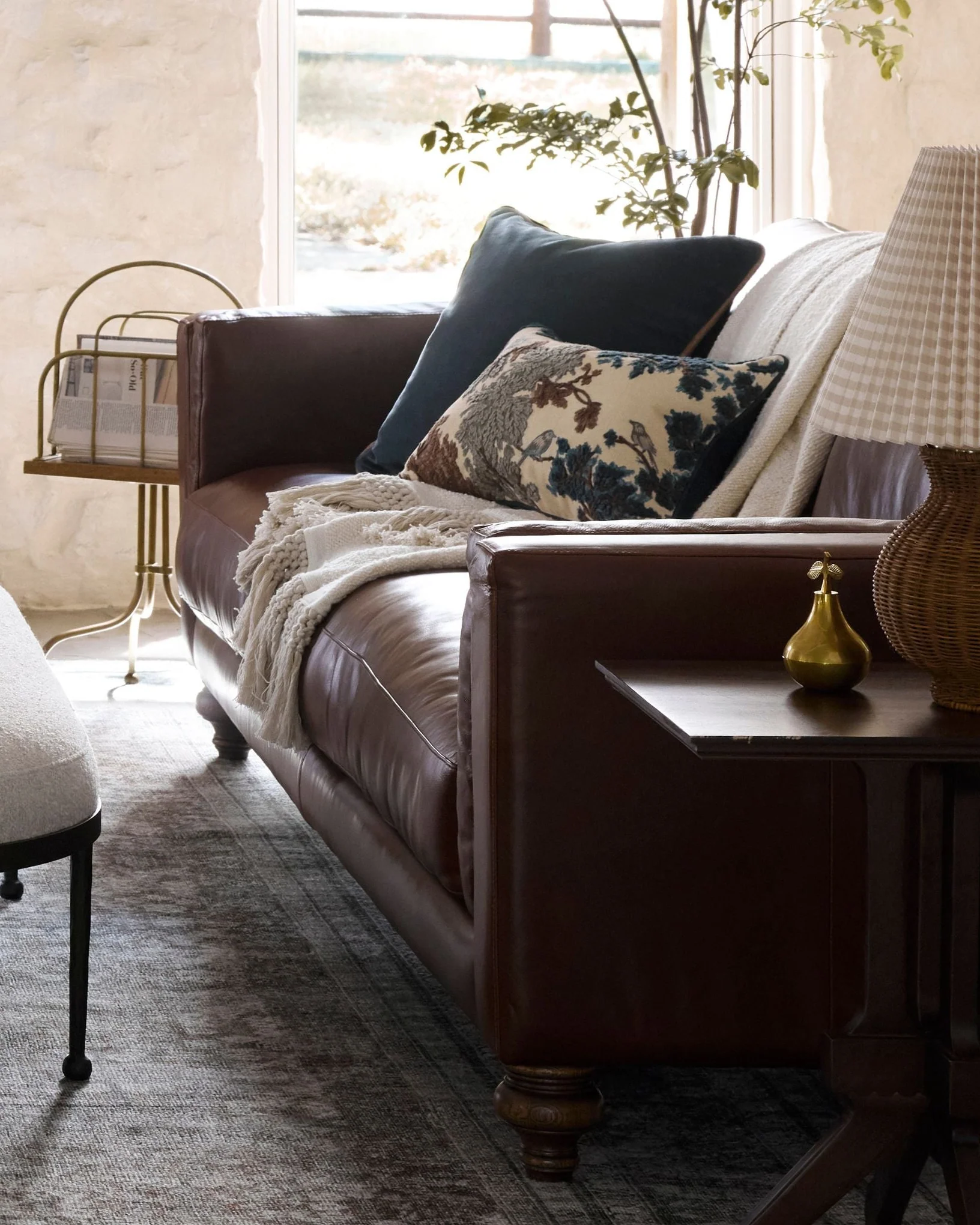 Andrews Leather Sofa - Image 2