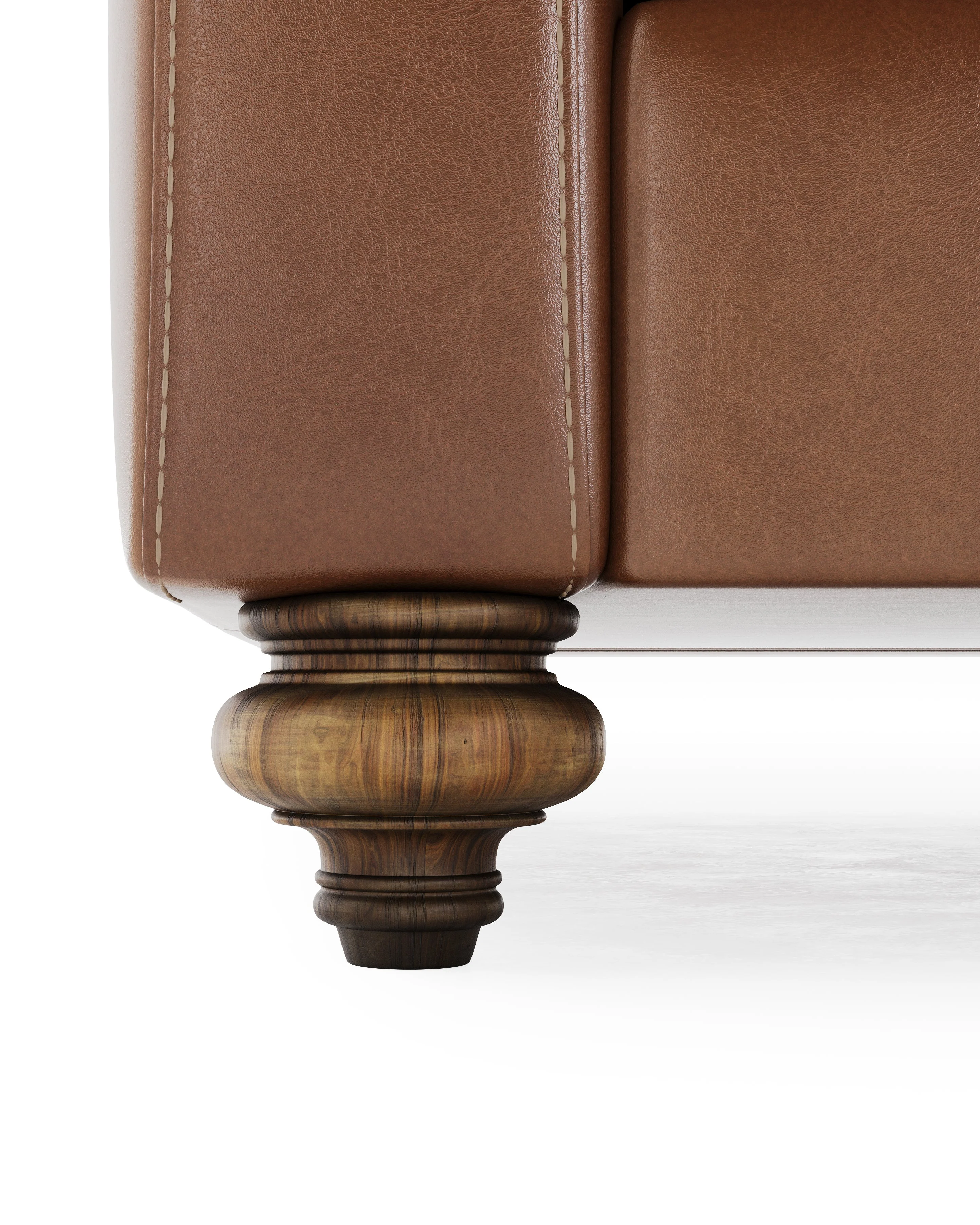 Andrews Leather Sofa - Image 5
