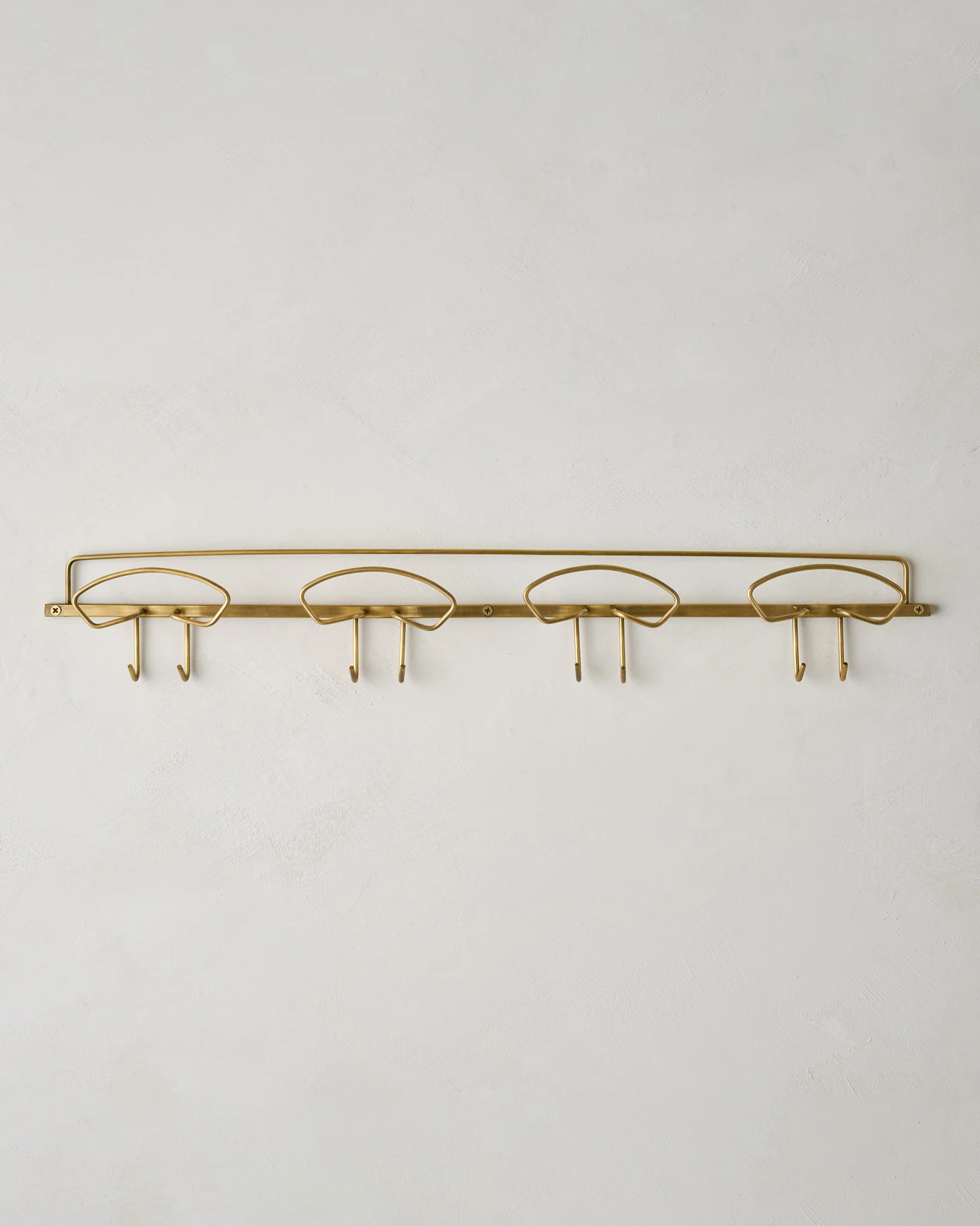 Antique Brass Wyatt Hooks - Image 2