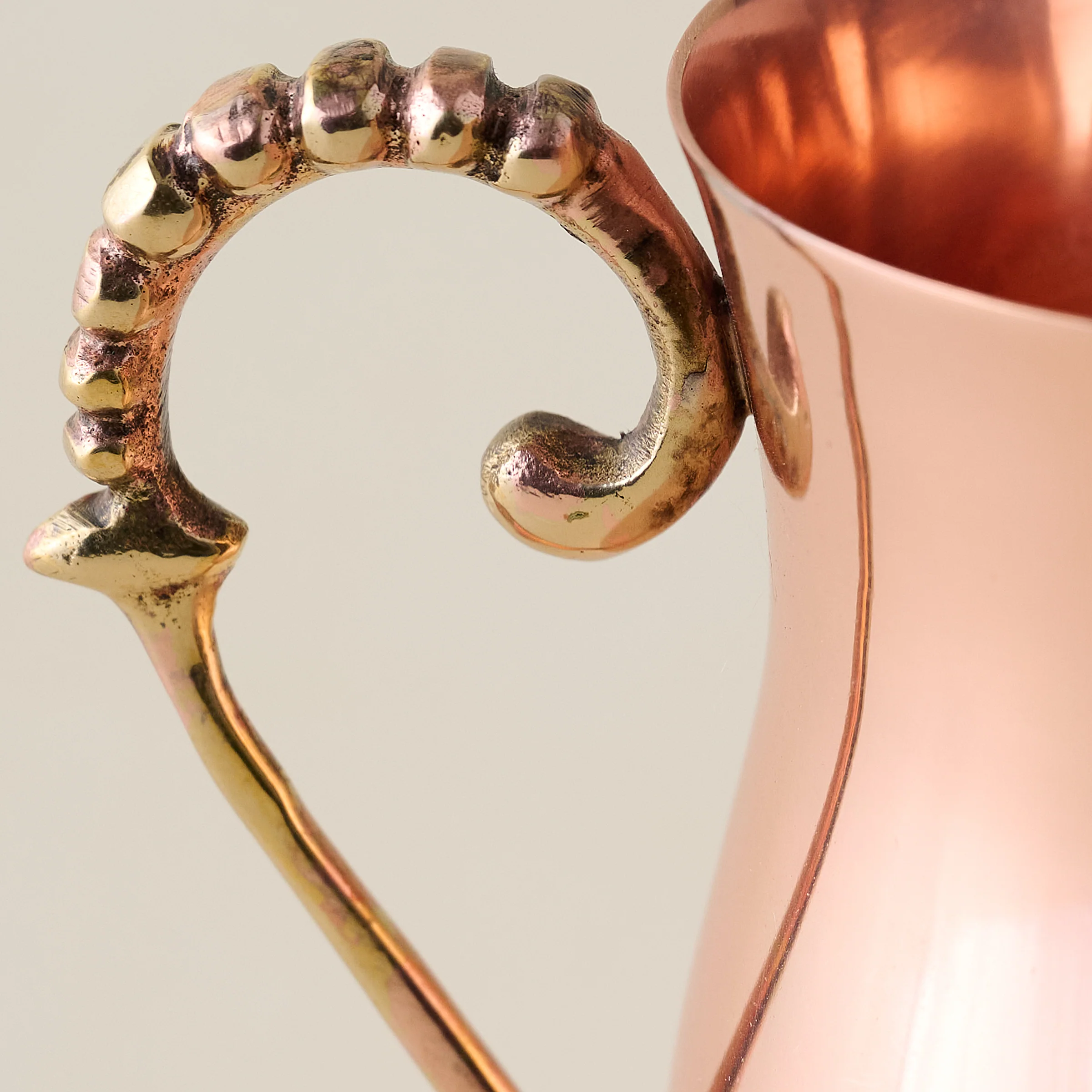 Antique Copper Creamer - Image 3