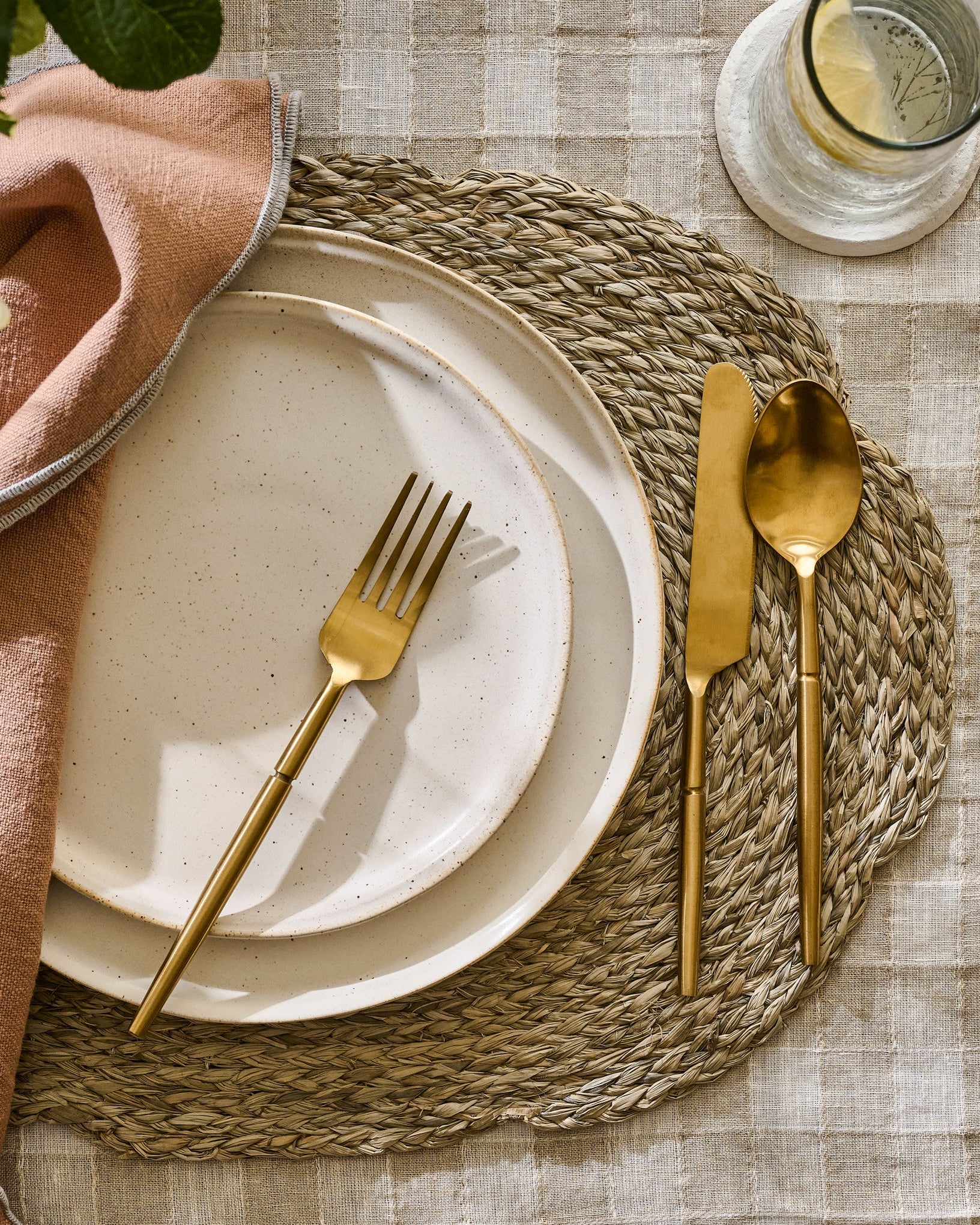 Antique Gold Flatware (Set of 5) - Image 4