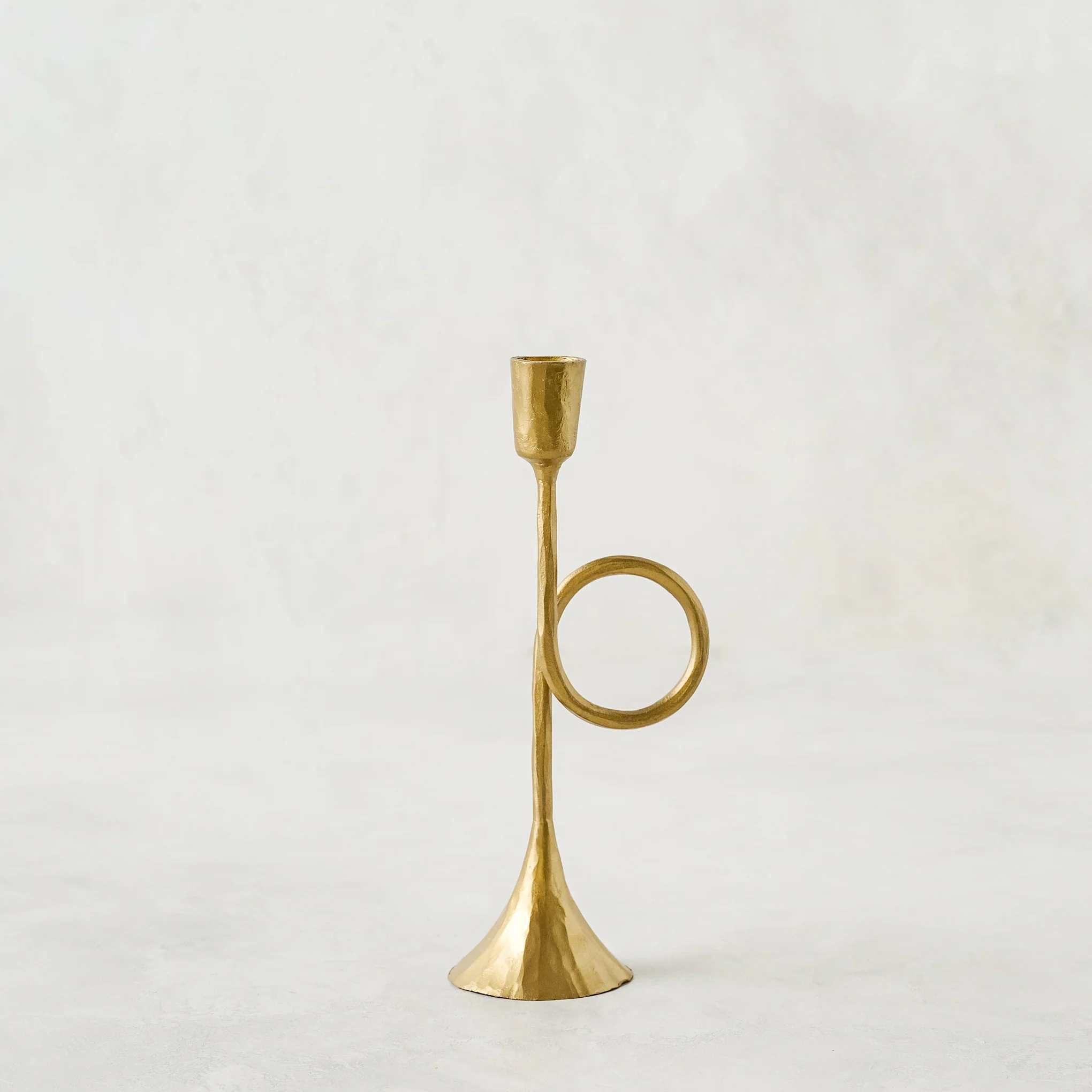 Antique Inspired Trumpet Taper Holder - Image 4