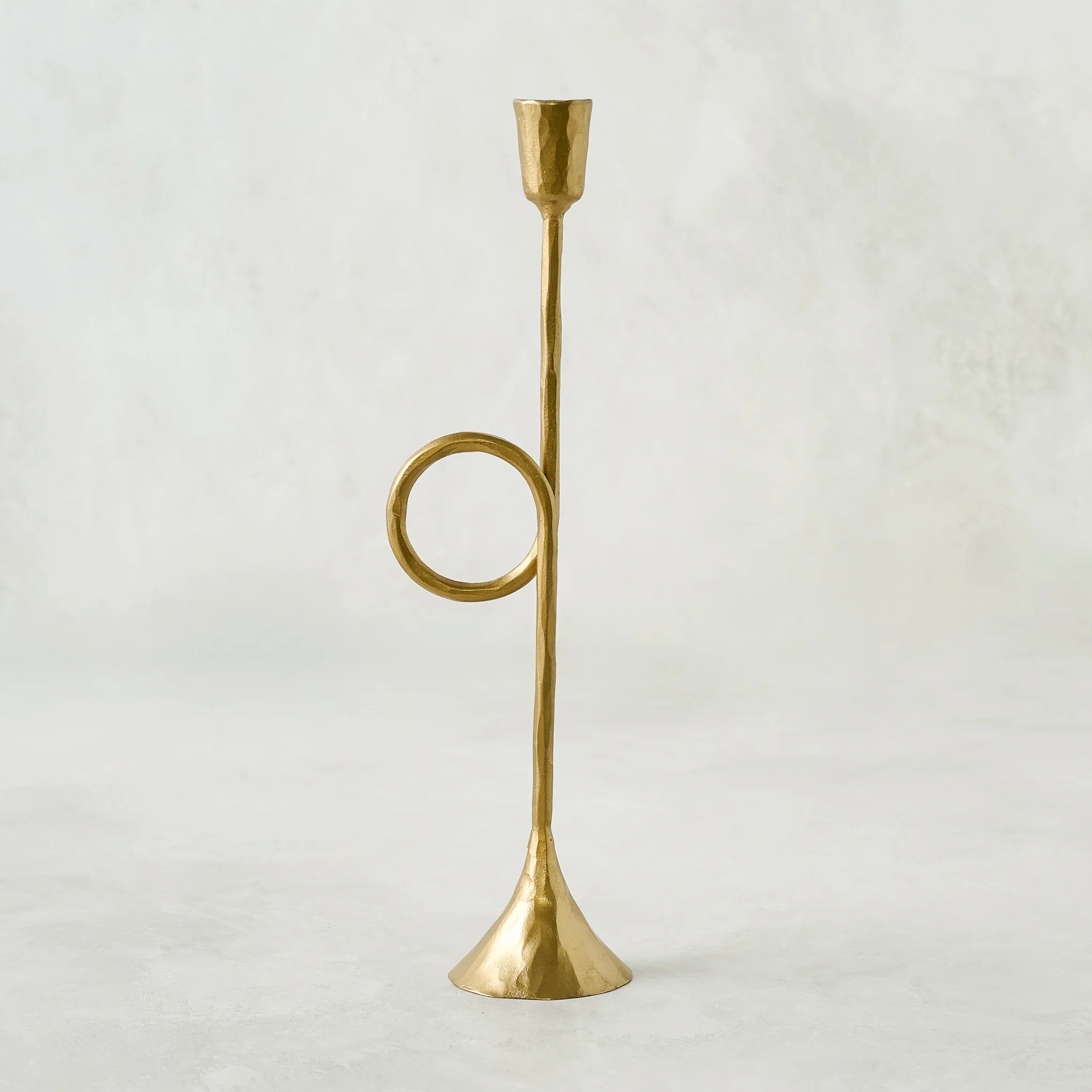 Antique Inspired Trumpet Taper Holder - Image 5