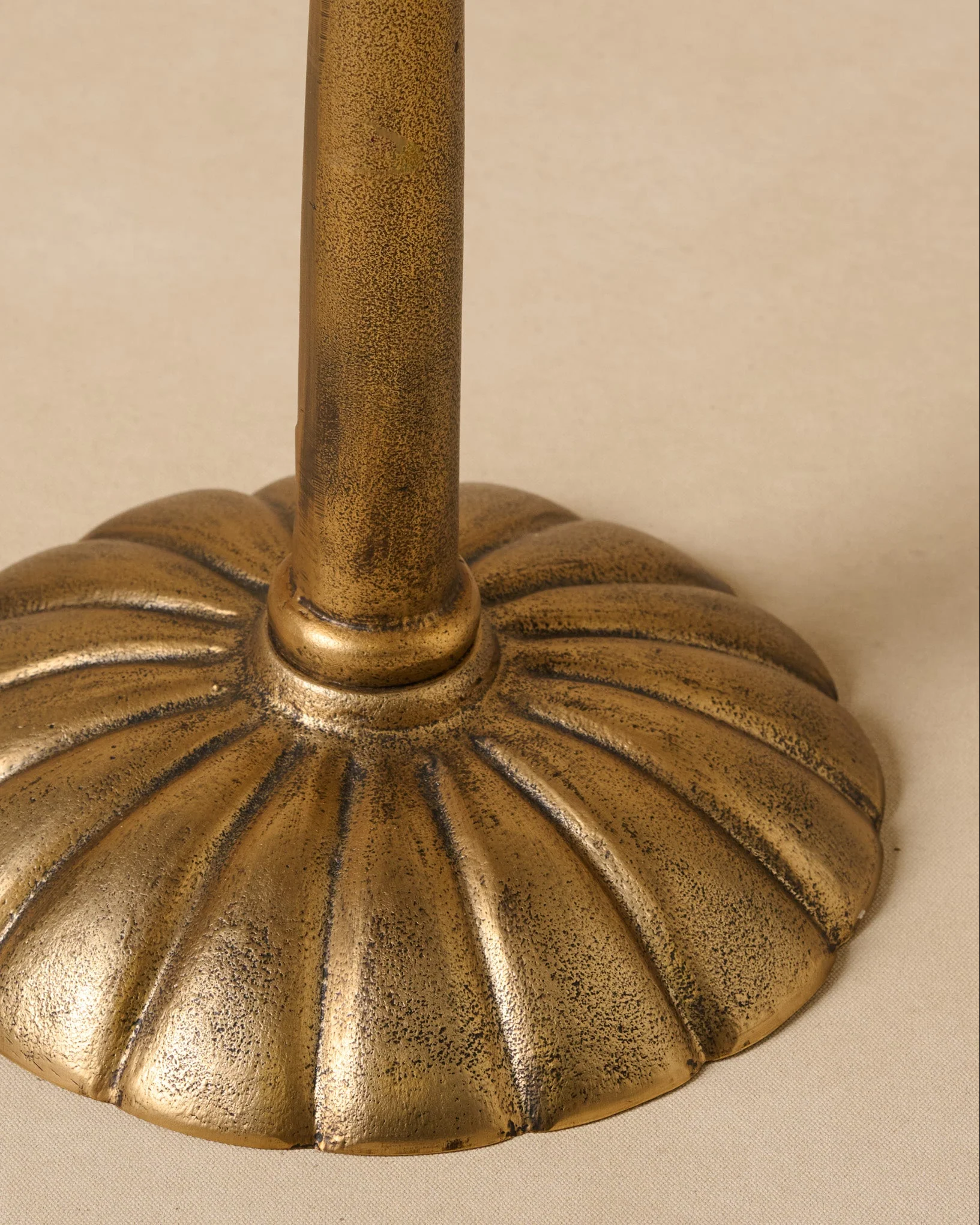 Antiqued Brass Cocktail Table - Image 4