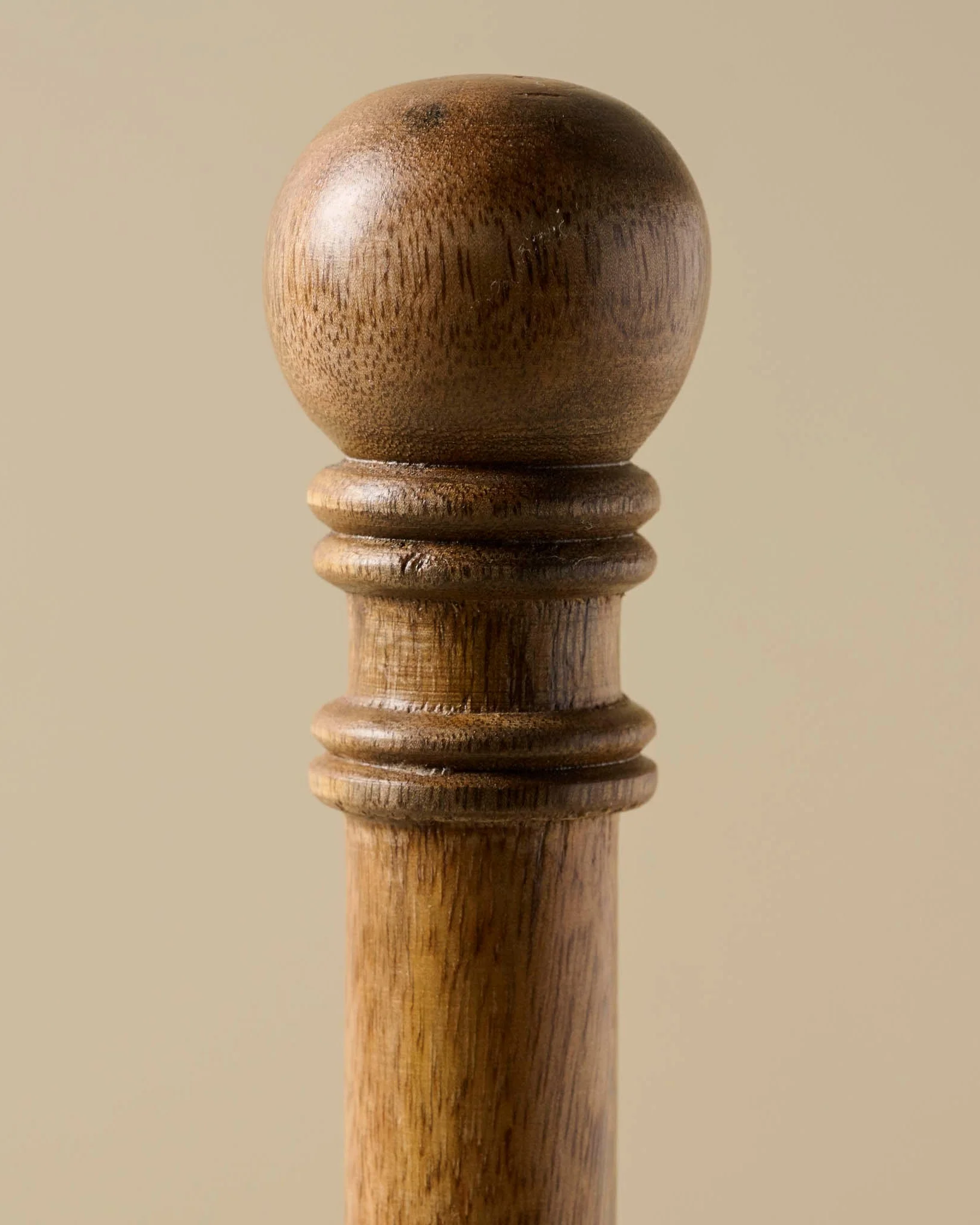 Antiqued Wood Paper Towel Holder - Image 3