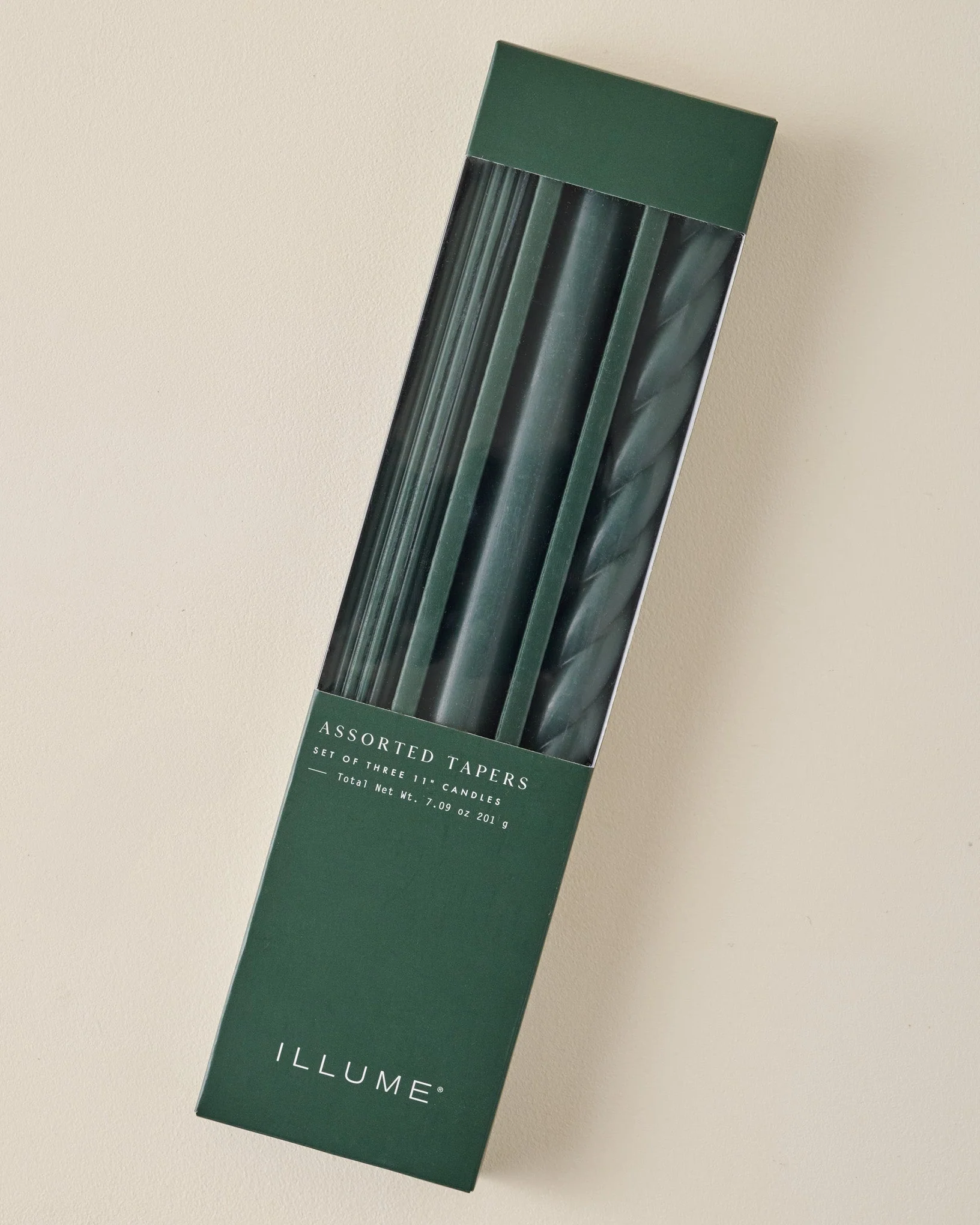 Assorted Forest Green Taper Set - Image 3