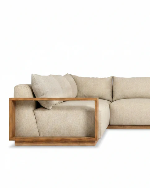 Augustine Outdoor Three-Piece Sectional - Image 2