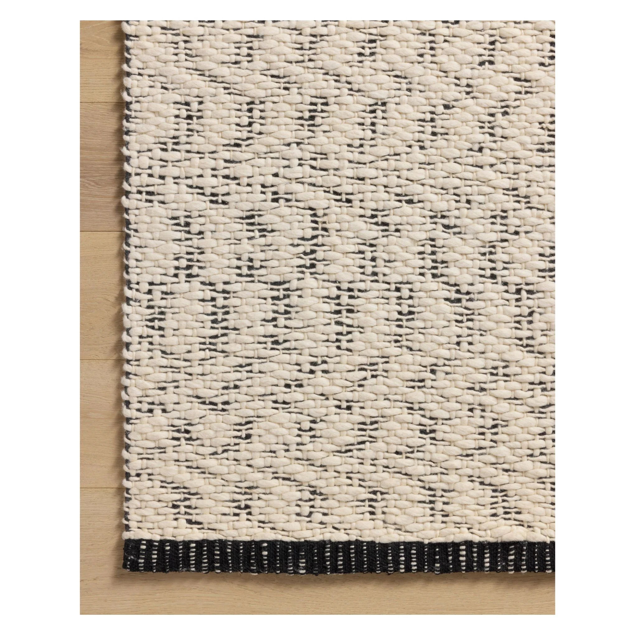 Betty Ivory Black Rug - Image 2