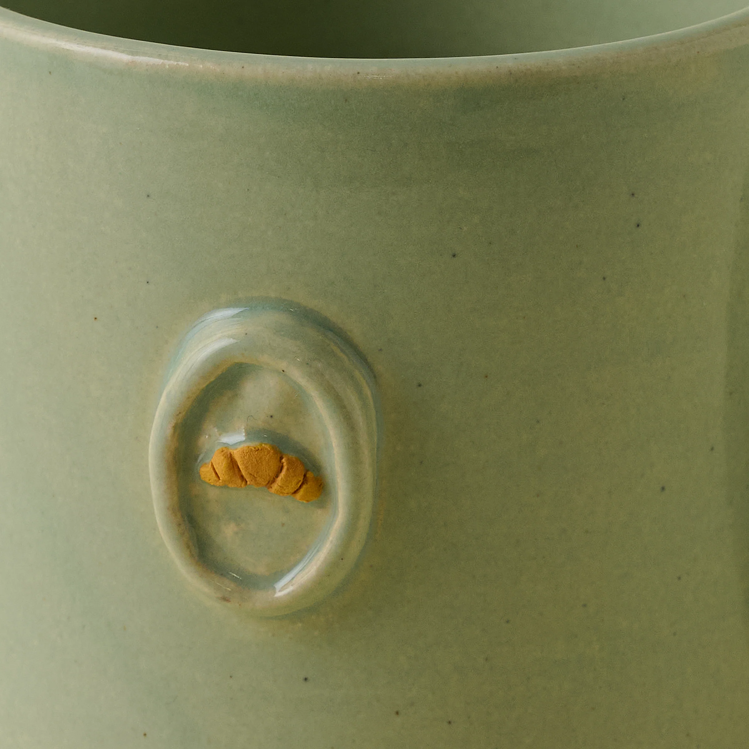 Black Oak Magnolia Press Croissant Mug - Image 2