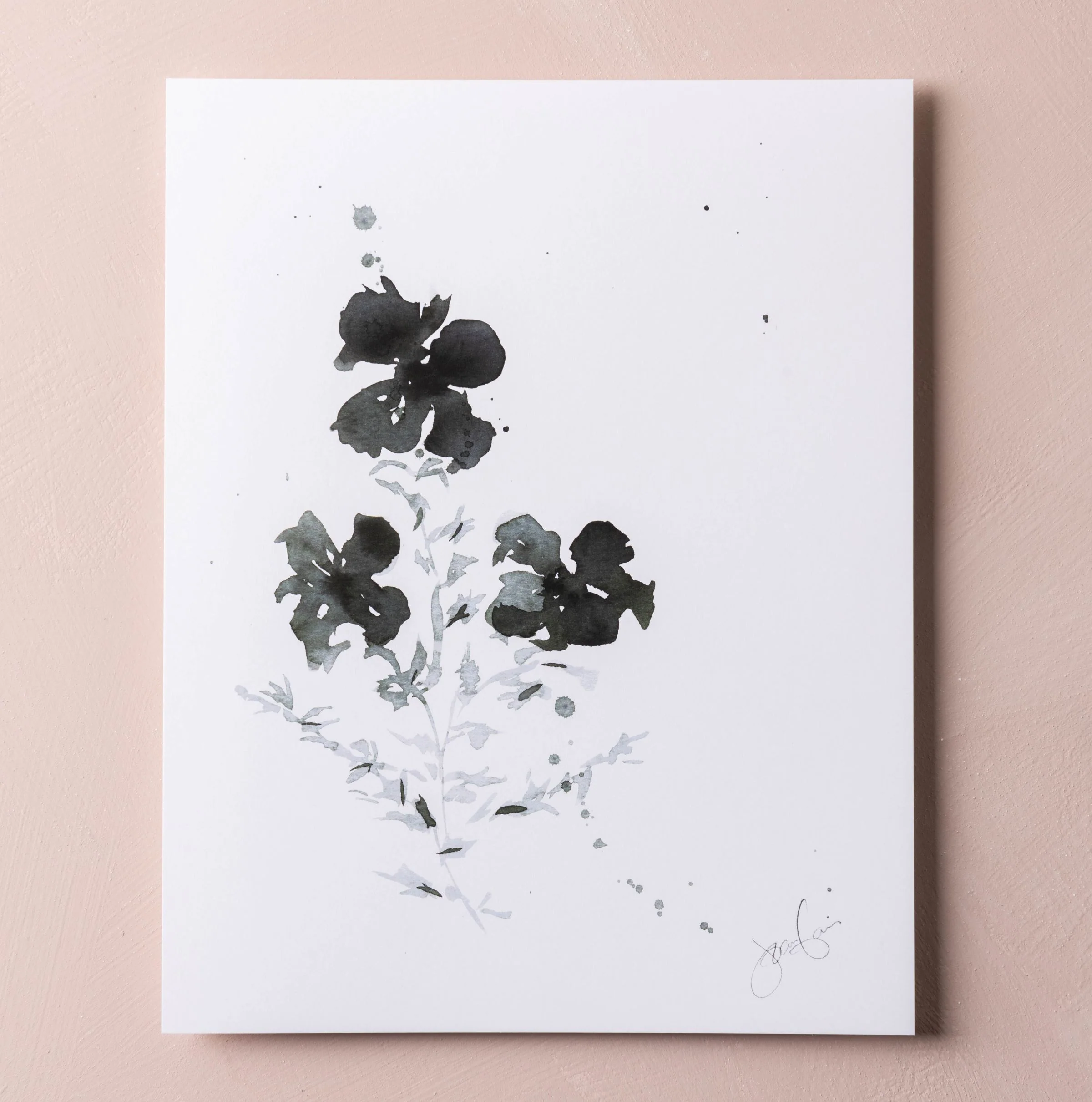 Botanical Watercolor Print - Image 4