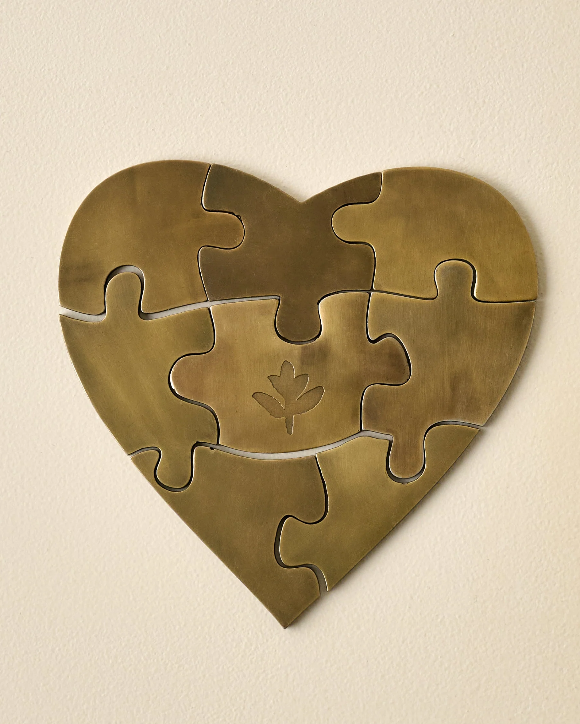 Antique Brass Decorative Puzzle - Image 2