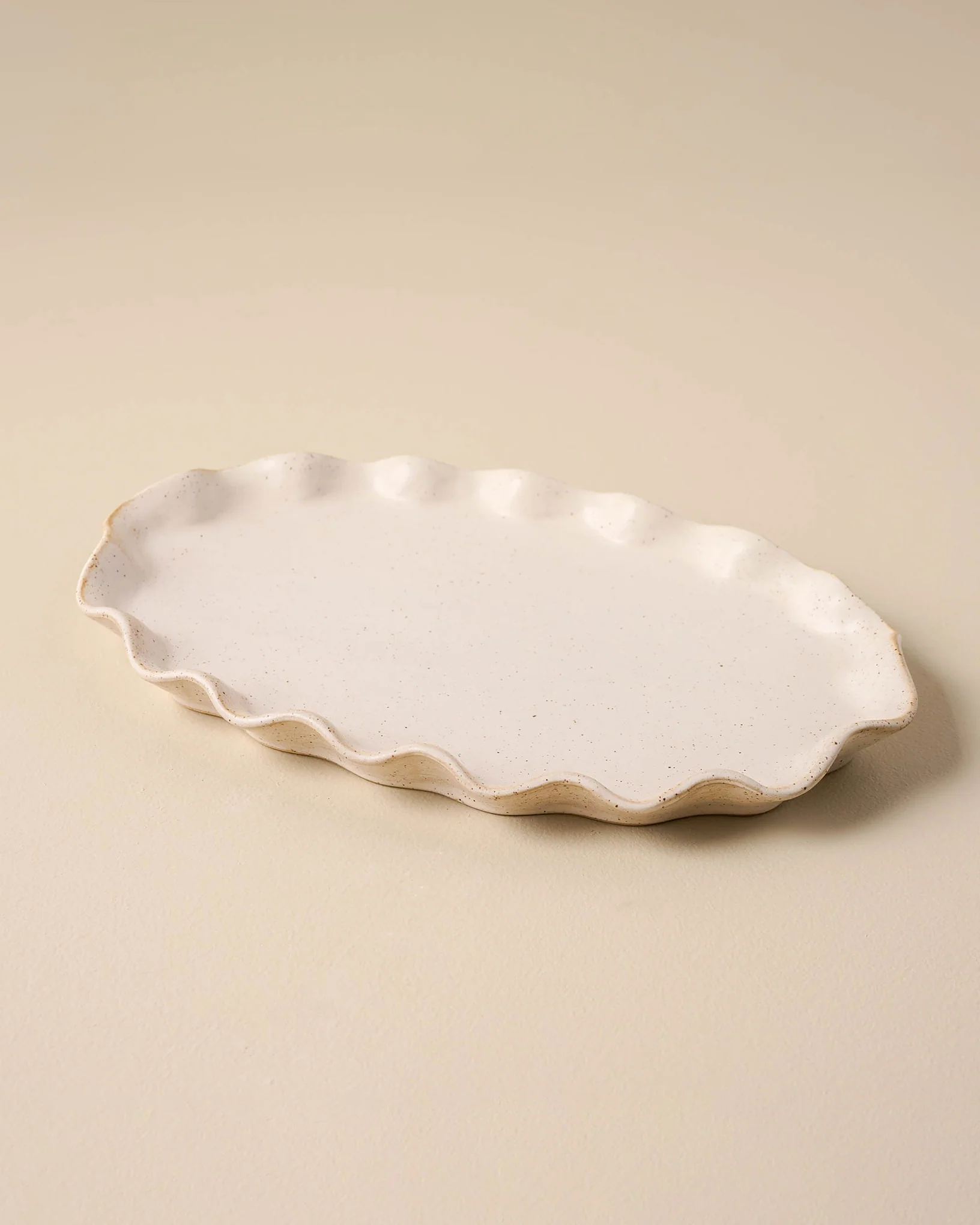 Ceramic Ruffled Tray - Image 4
