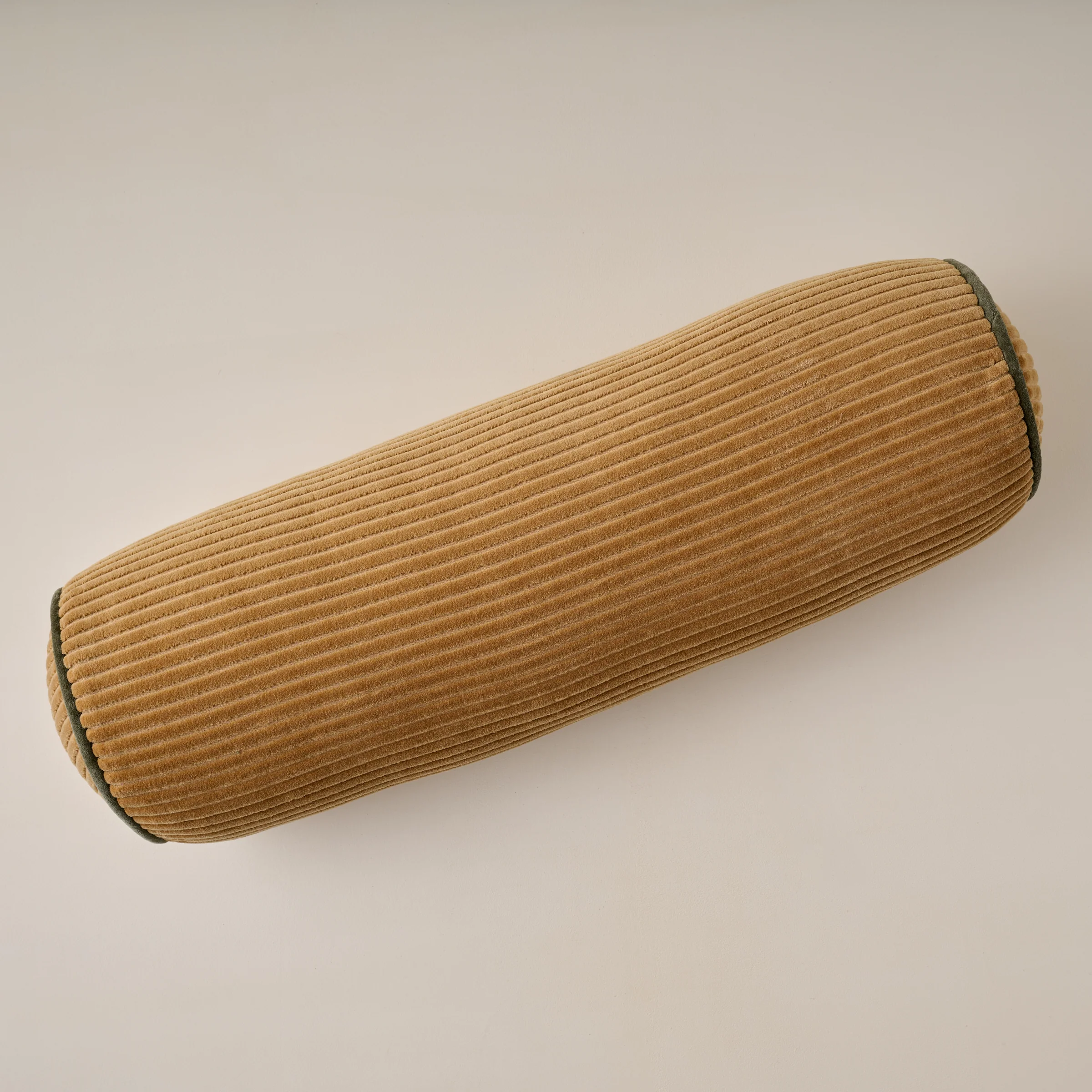Channeled Velvet Bolster Pillow - Image 5