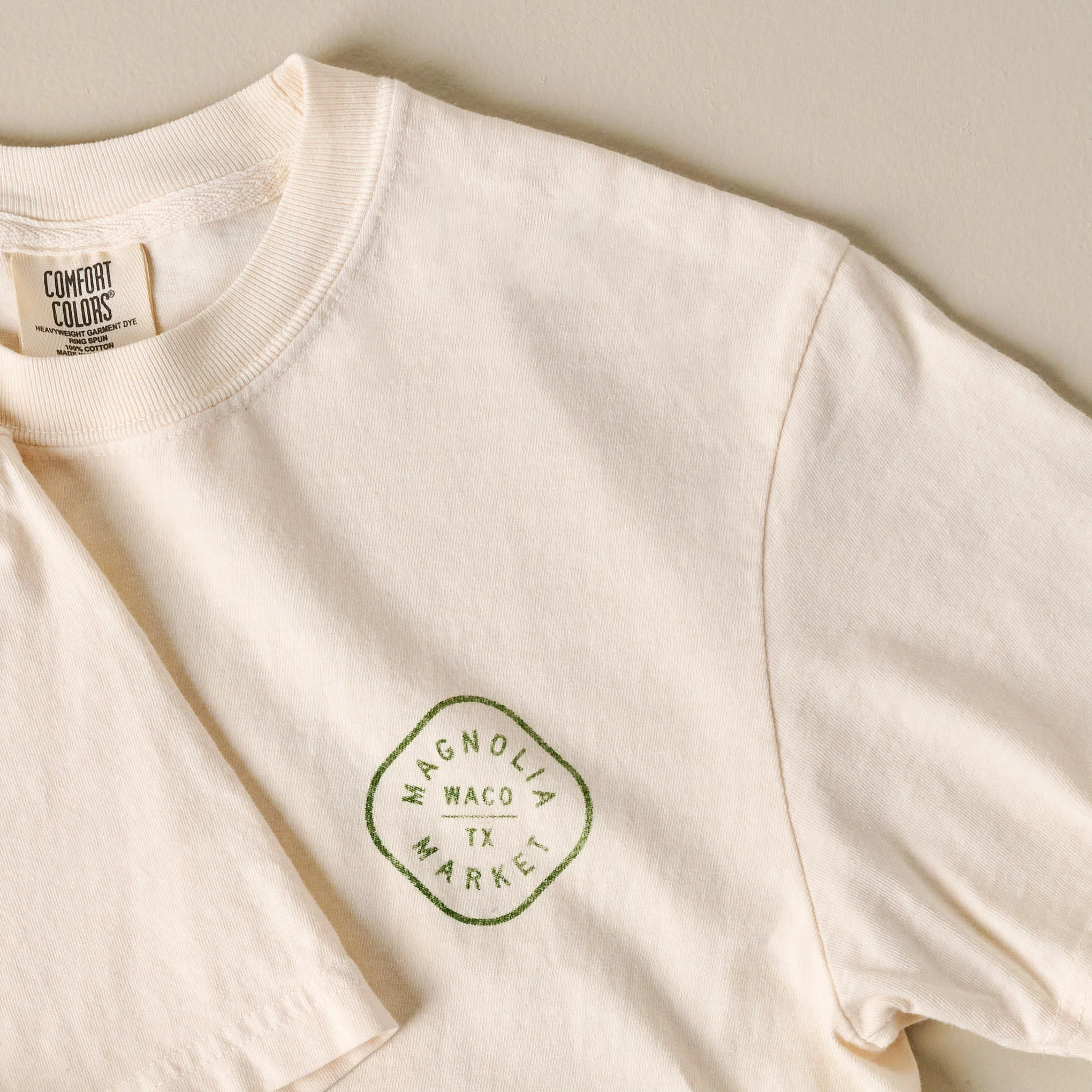 Checkered Magnolia Ivory Shirt - Image 2