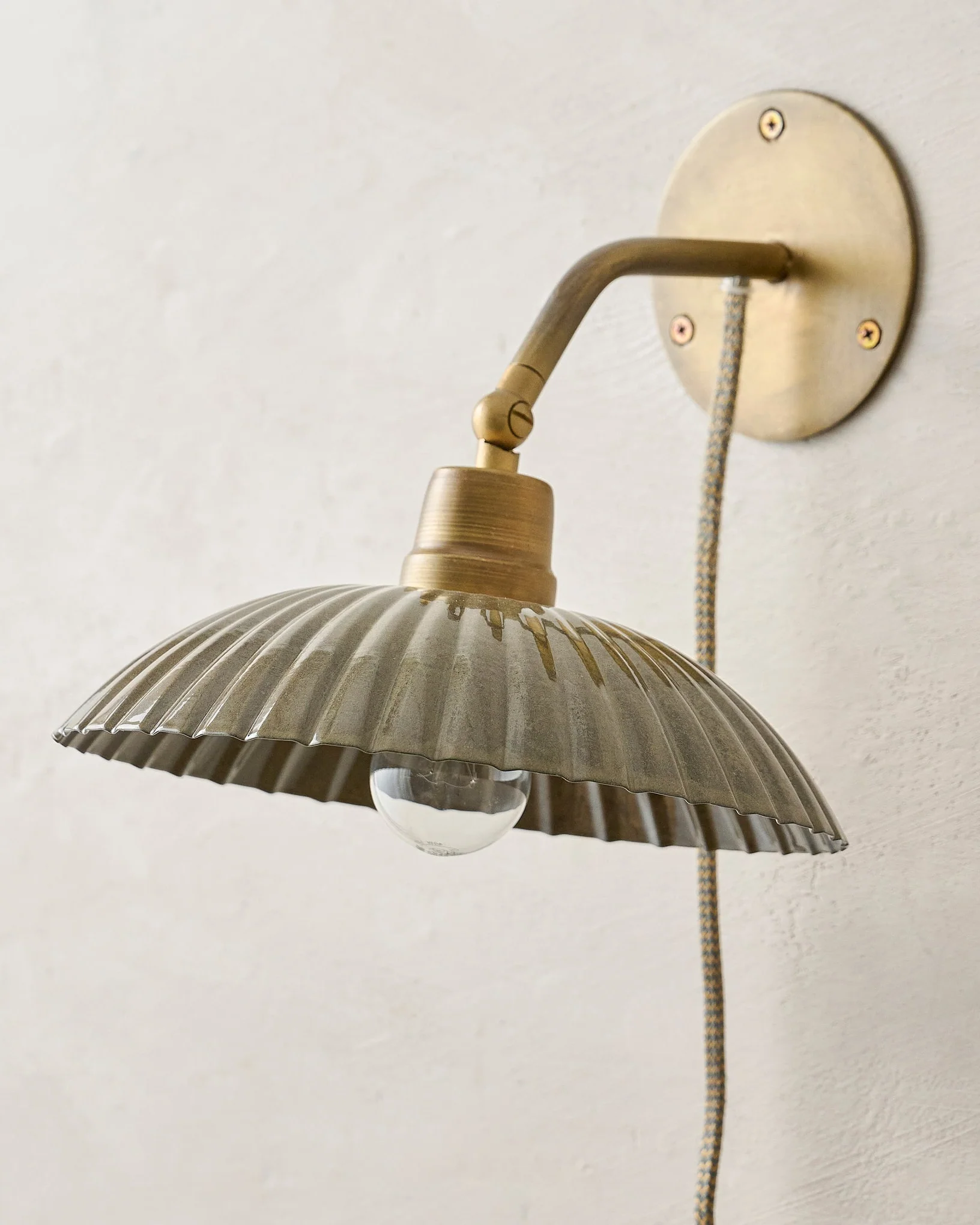Chester Enamel Plug-in Sconce - Image 2