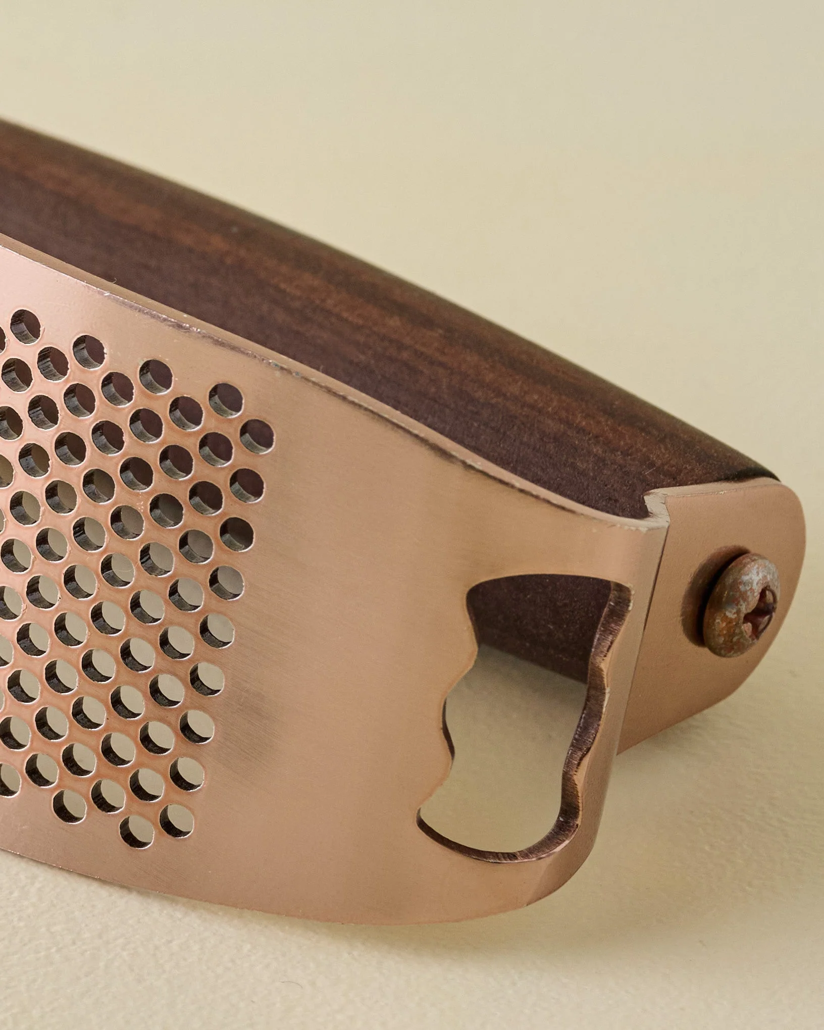 Copper + Walnut Garlic Rocker - Image 2