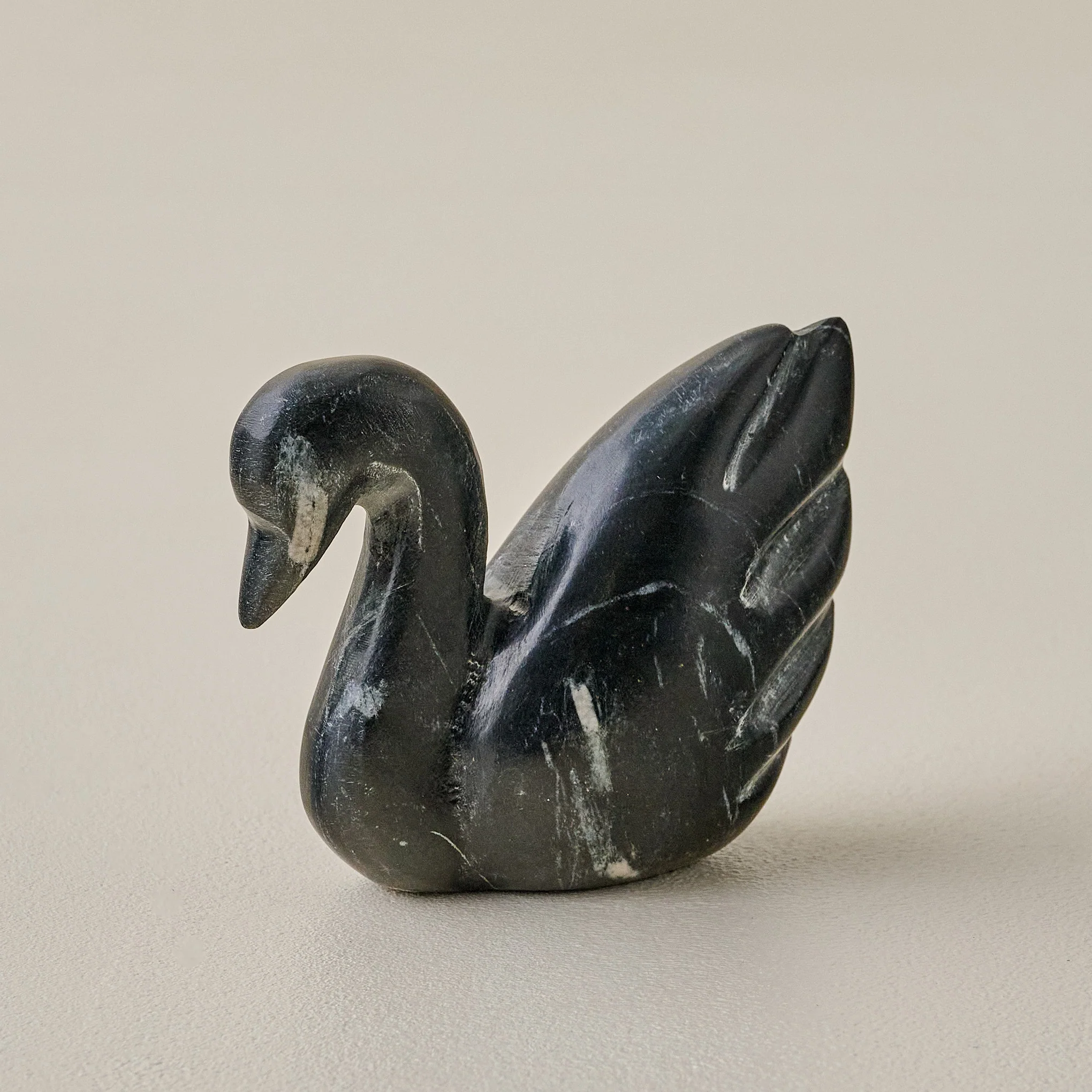 Decorative Marble Swan - Image 2