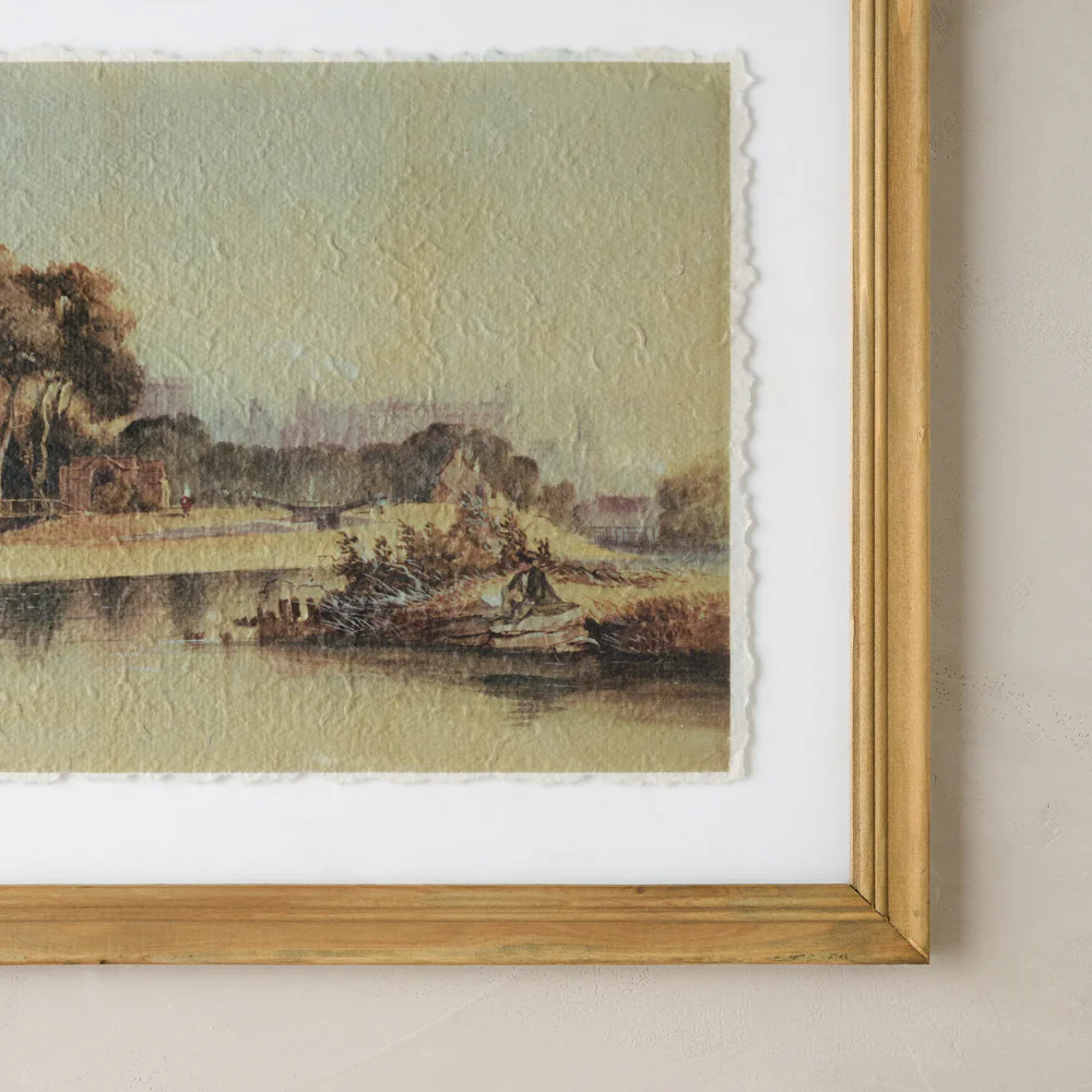 Distant Days Watercolor Landscape - Image 3