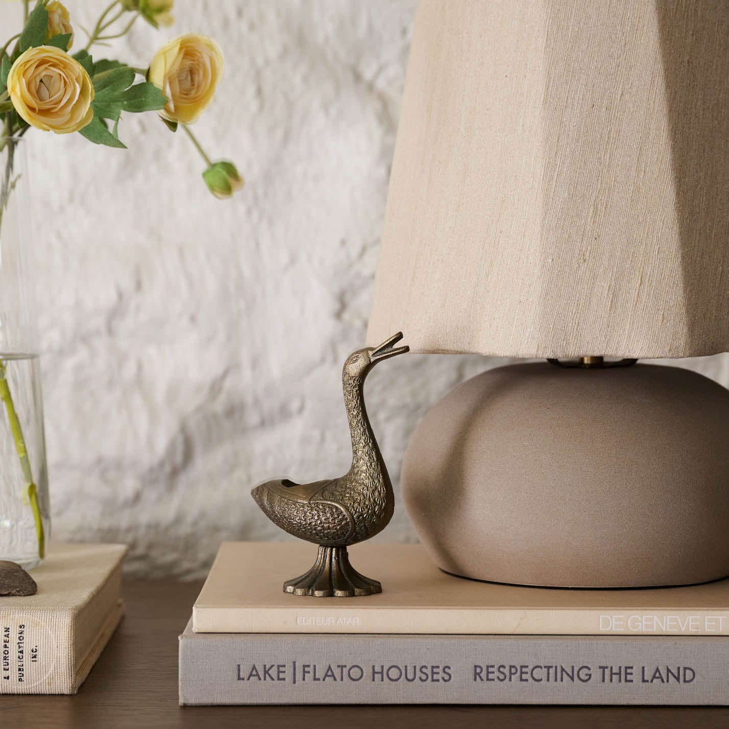 Vintage Inspired Brass Duck Taper Holder - Image 2