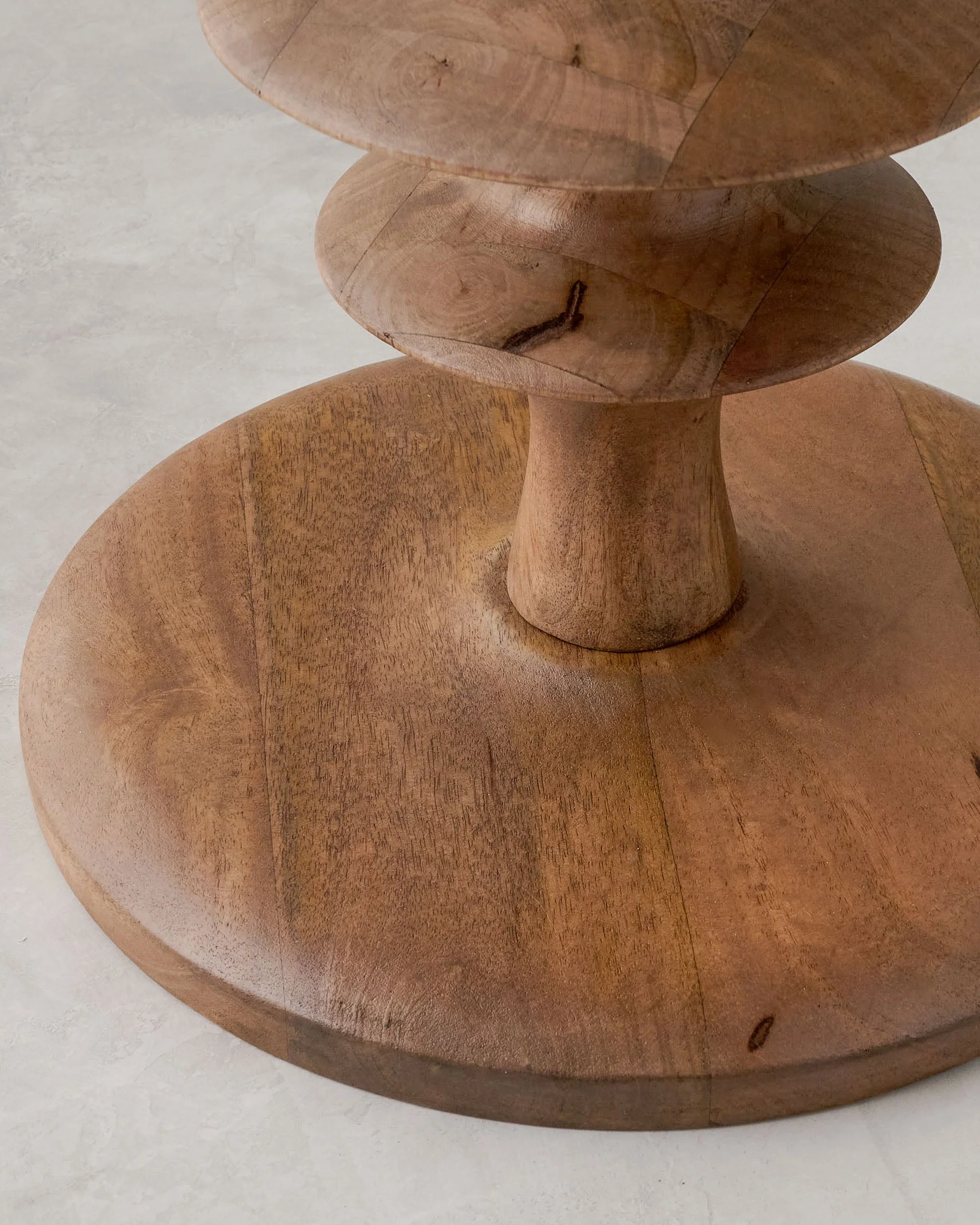 Enzo Turned Wood Side Table - Image 7