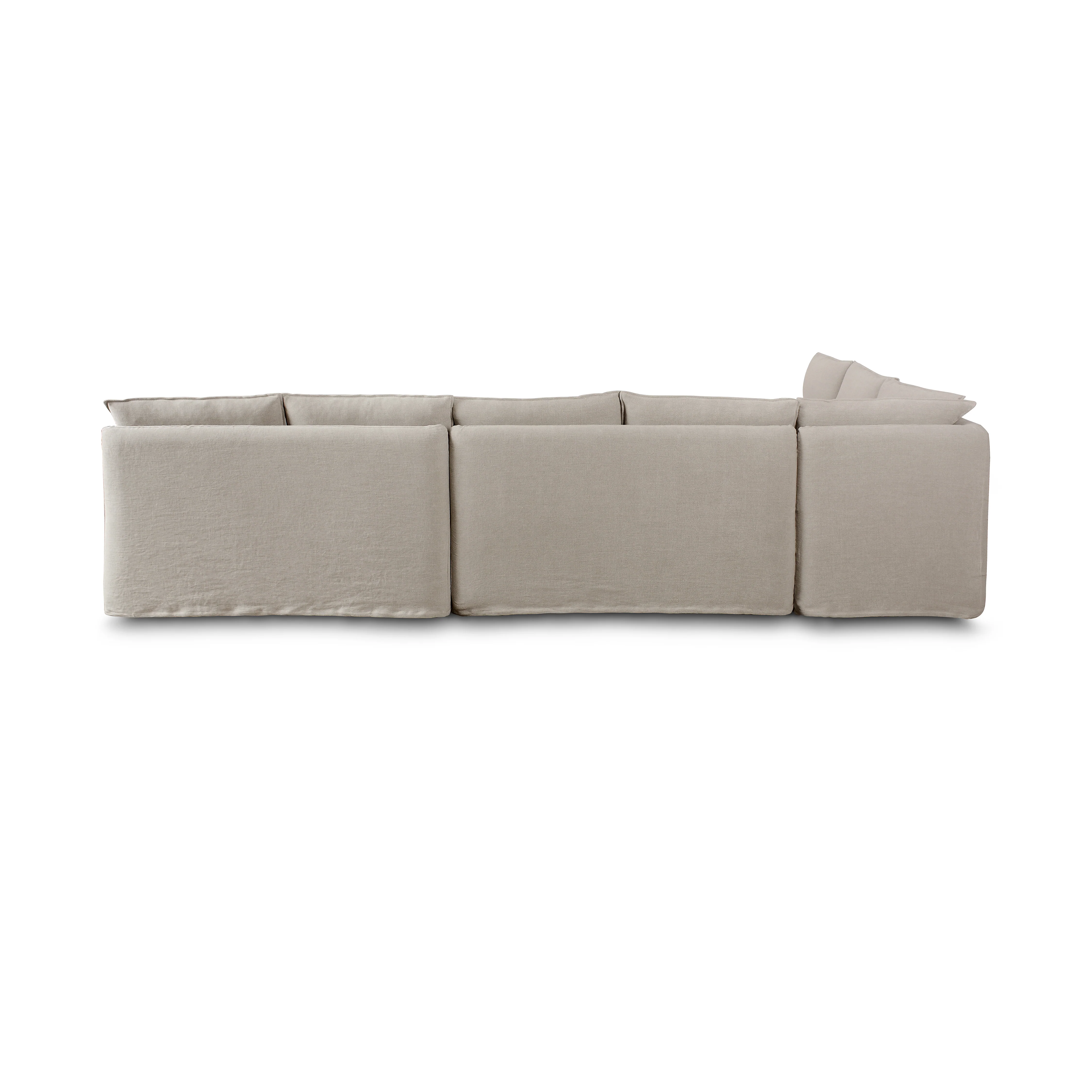 Erica Slipcover Dining Banquette - Image 11