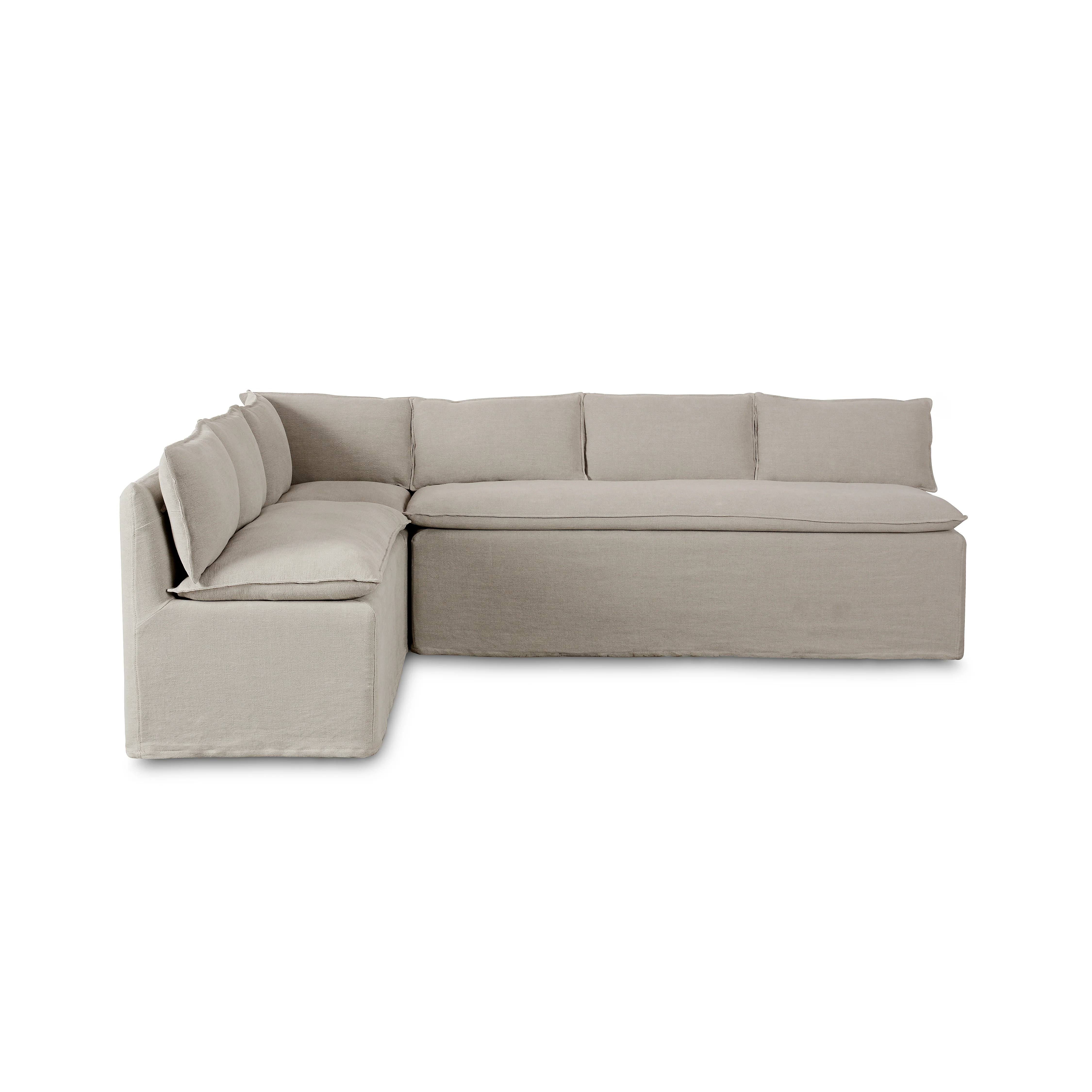 Erica Slipcover Dining Banquette - Image 8