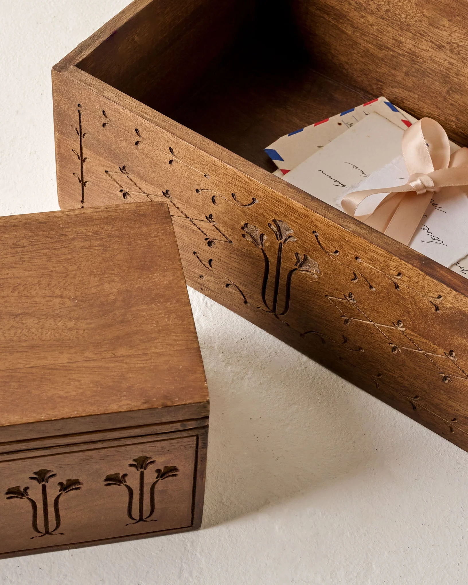 Etched Wood Keepsake Box - Image 2