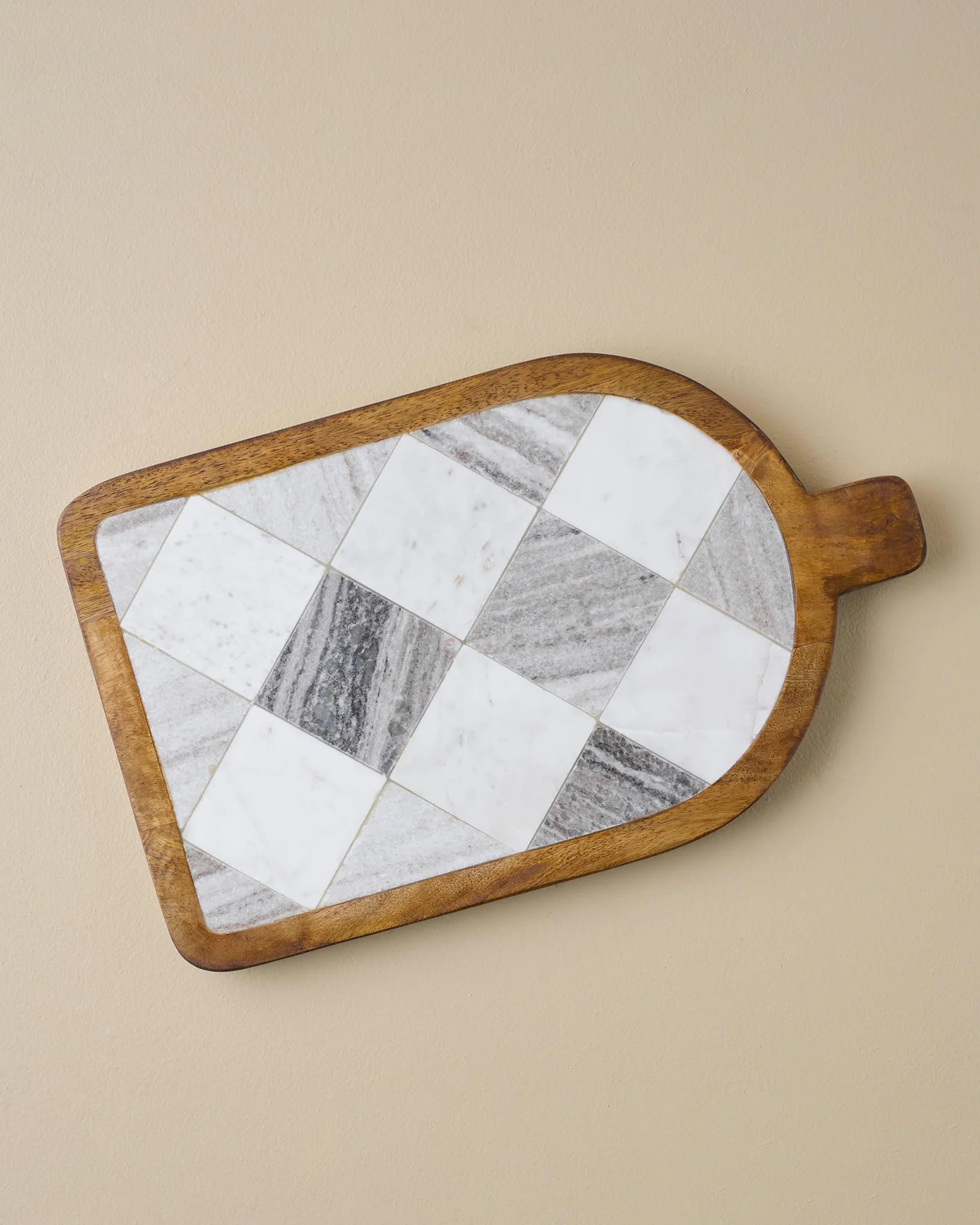 Everett Checkered Marble Serving Board - Image 2
