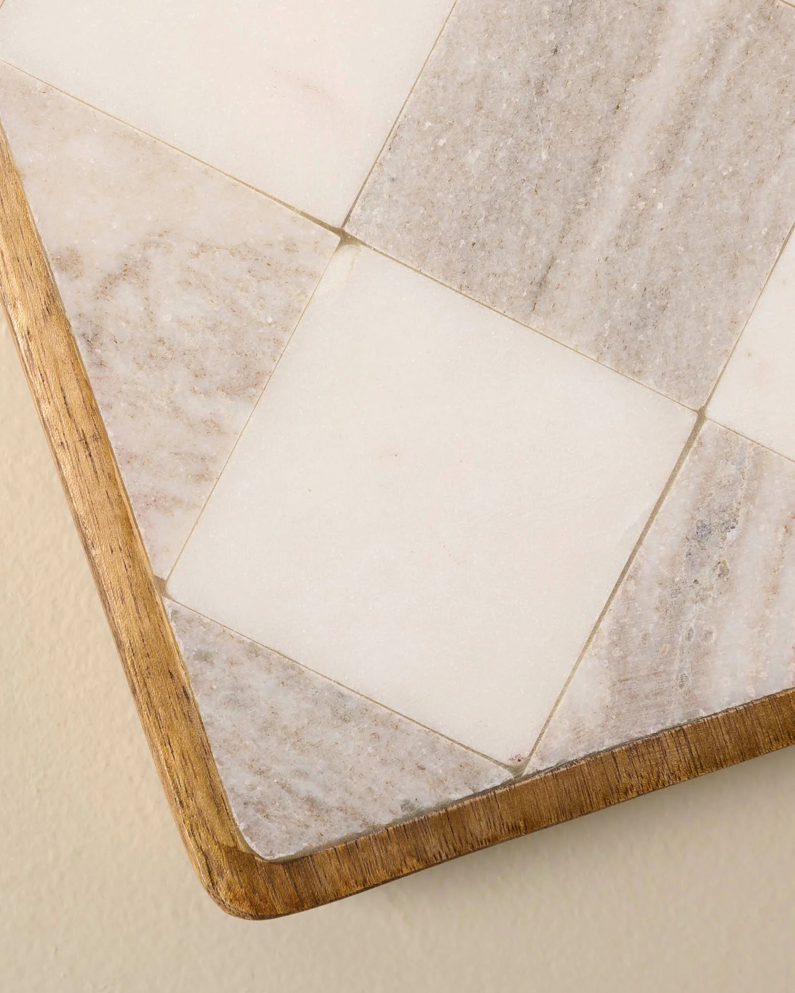 Everett Checkered Marble Trivet - Image 2