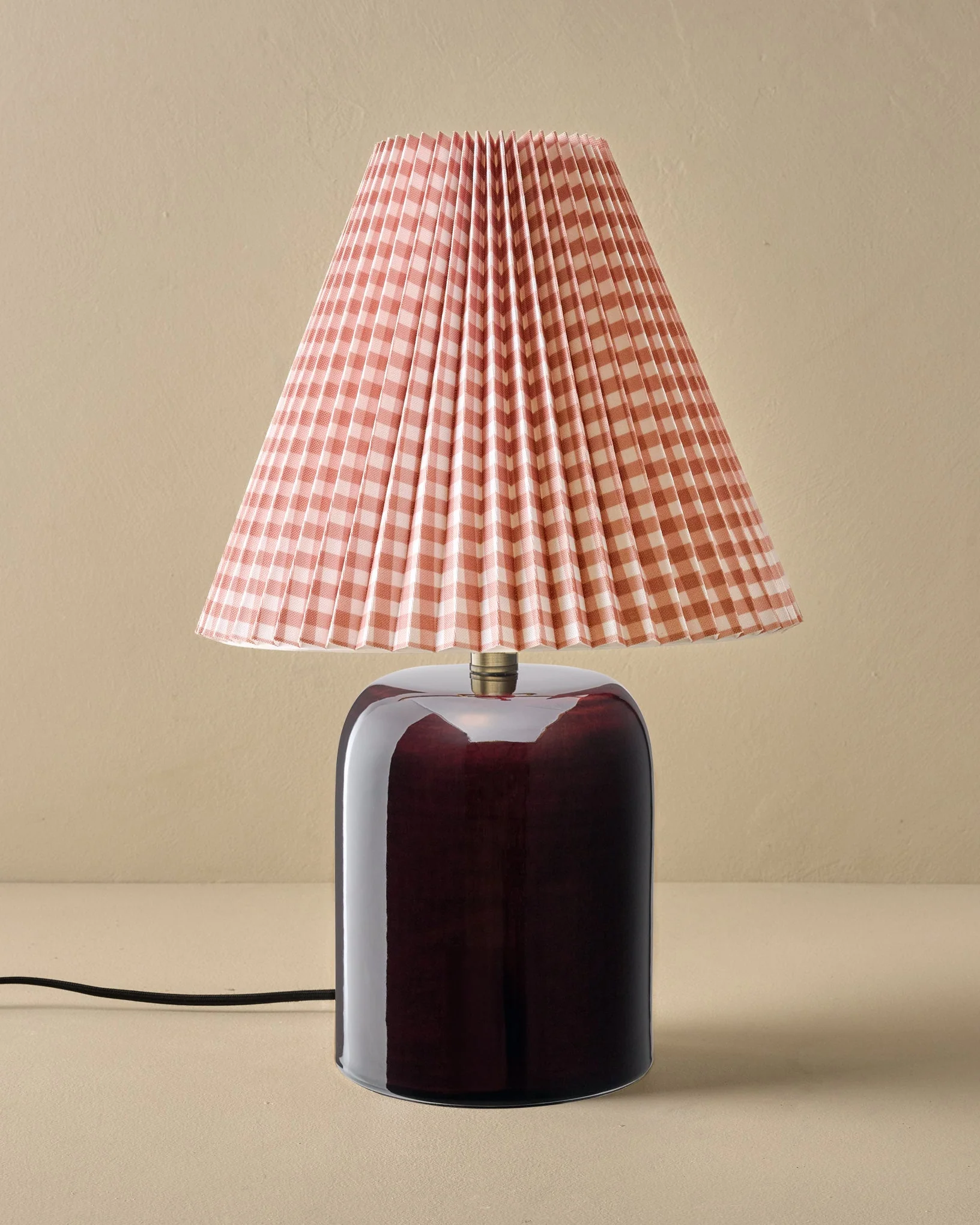 Farrah Table Lamp - Deep Burgundy - Image 12