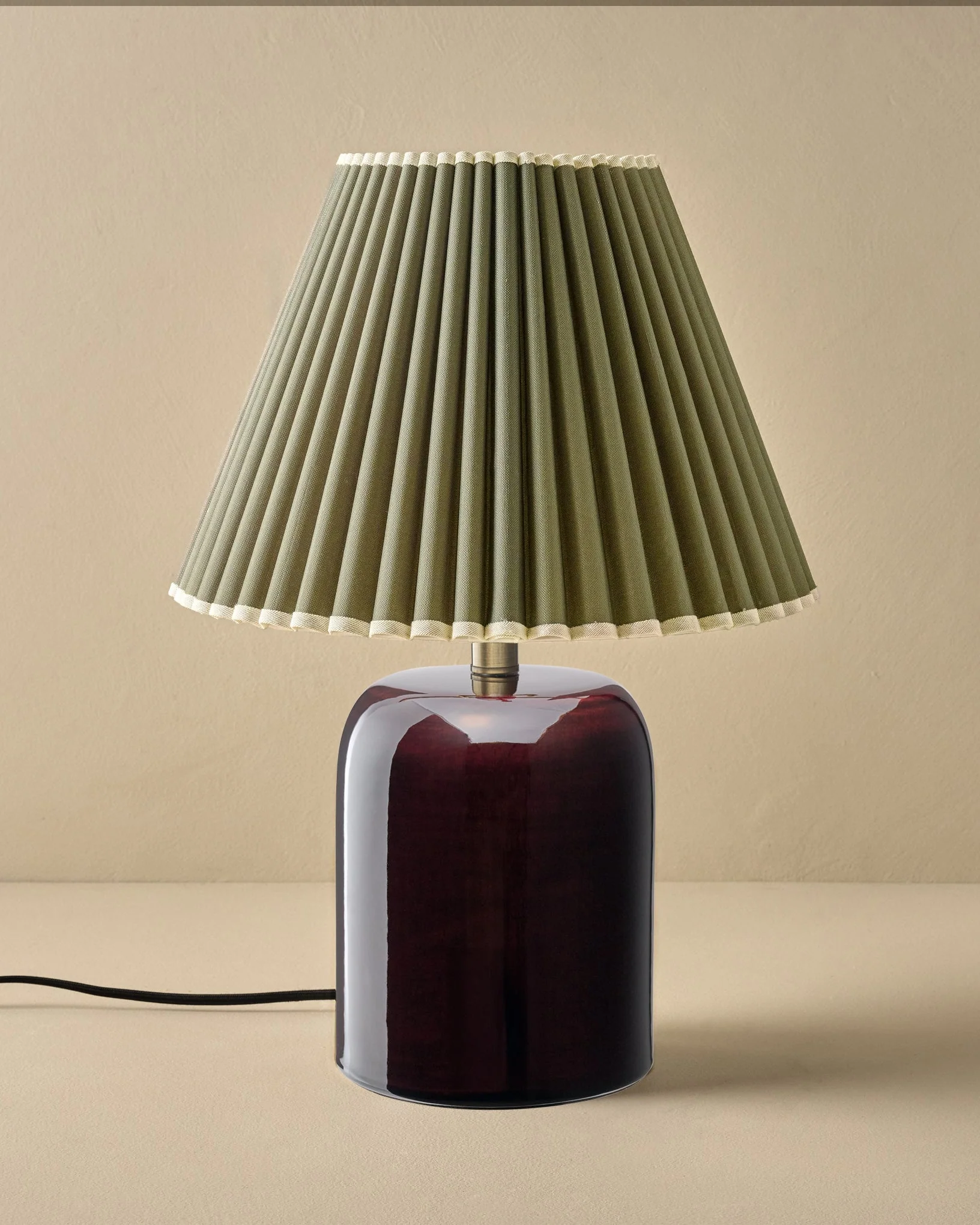 Farrah Table Lamp - Deep Burgundy - Image 13