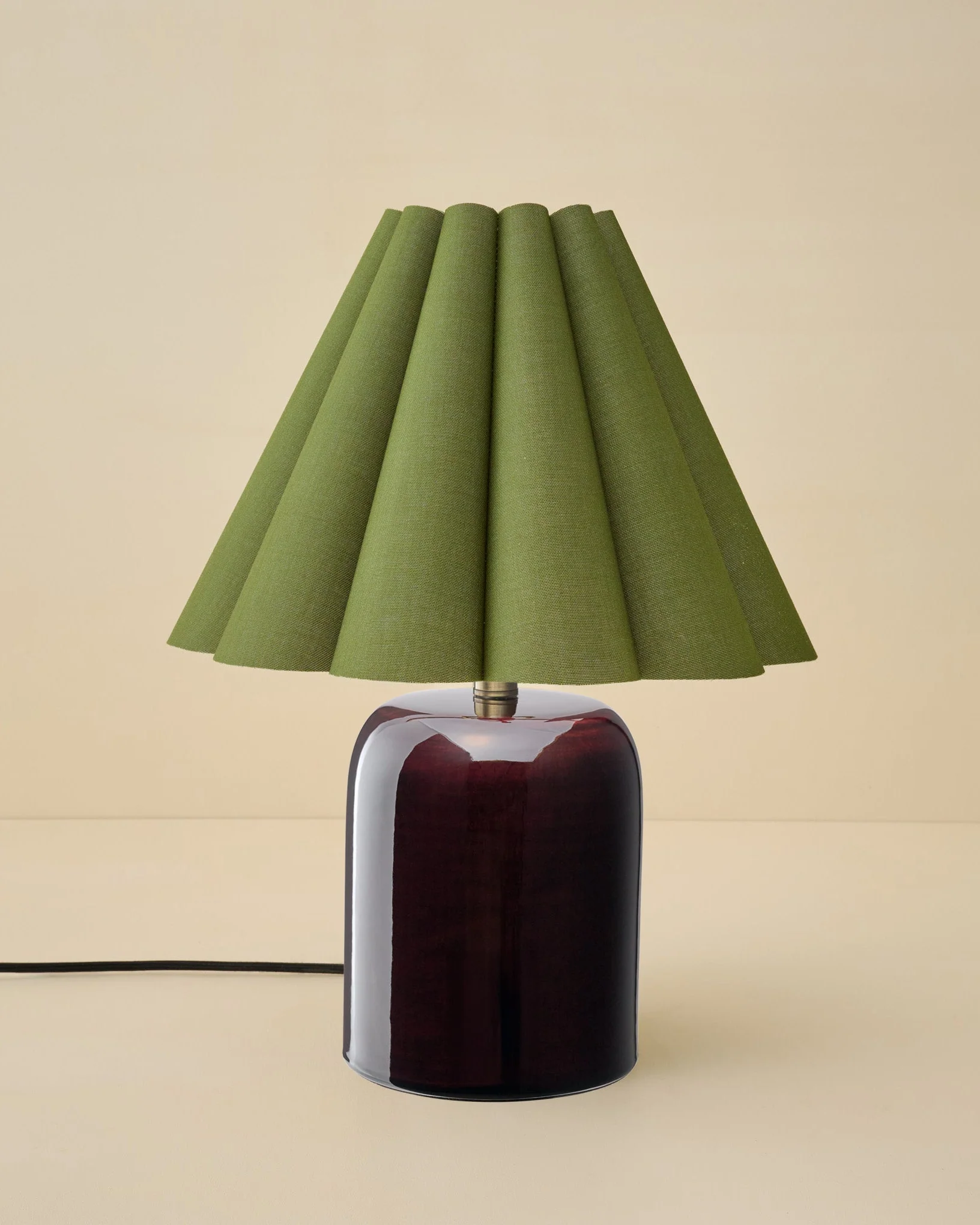Farrah Table Lamp - Deep Burgundy - Image 15