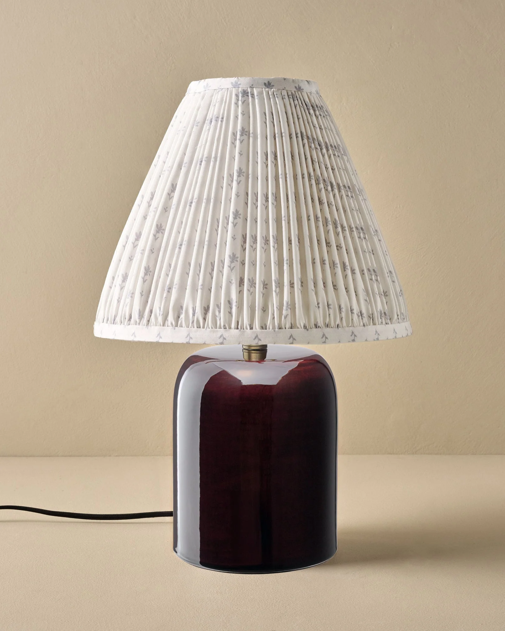 Farrah Table Lamp - Deep Burgundy - Image 5