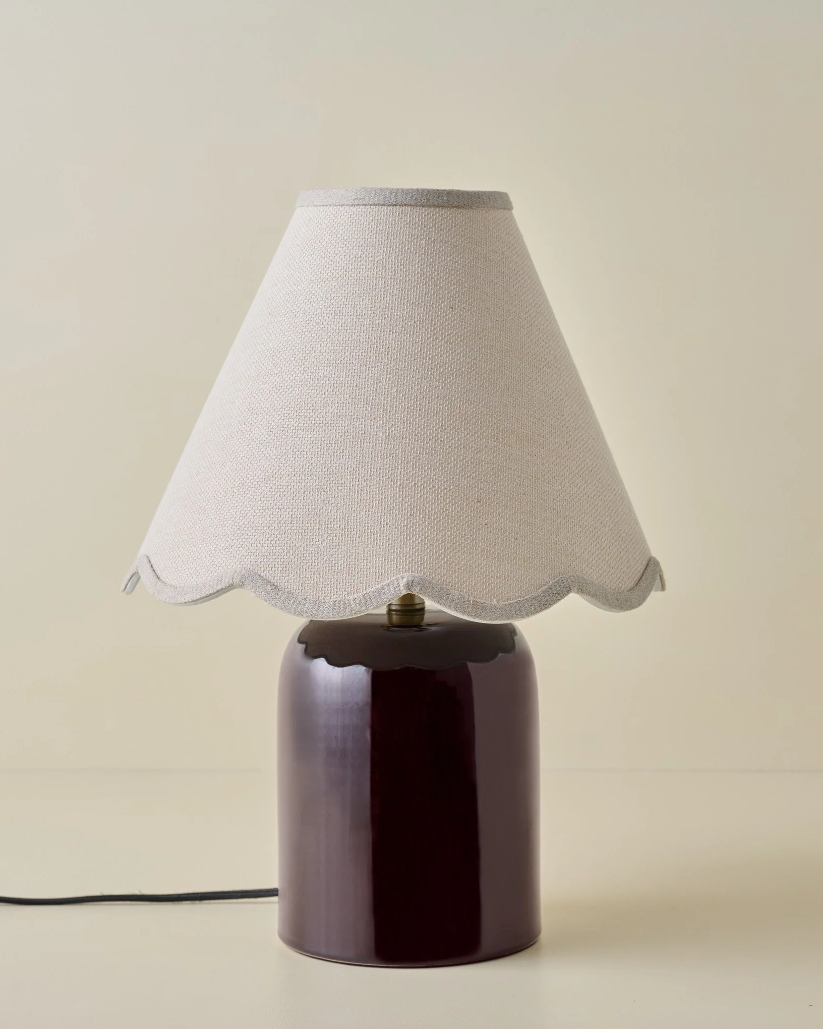 Farrah Table Lamp - Deep Burgundy - Image 7