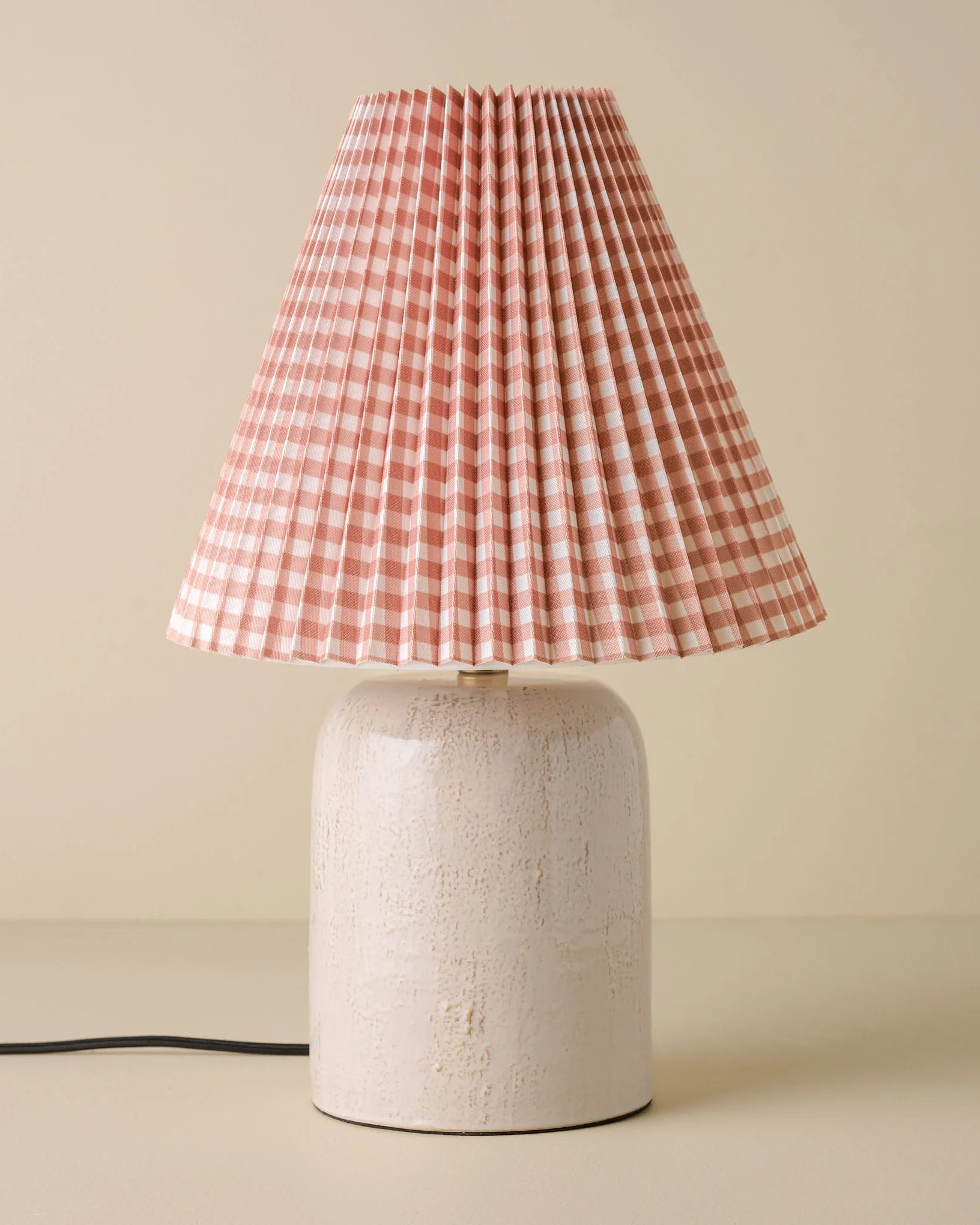 Farrah Table Lamp - Textured Cream - Image 18