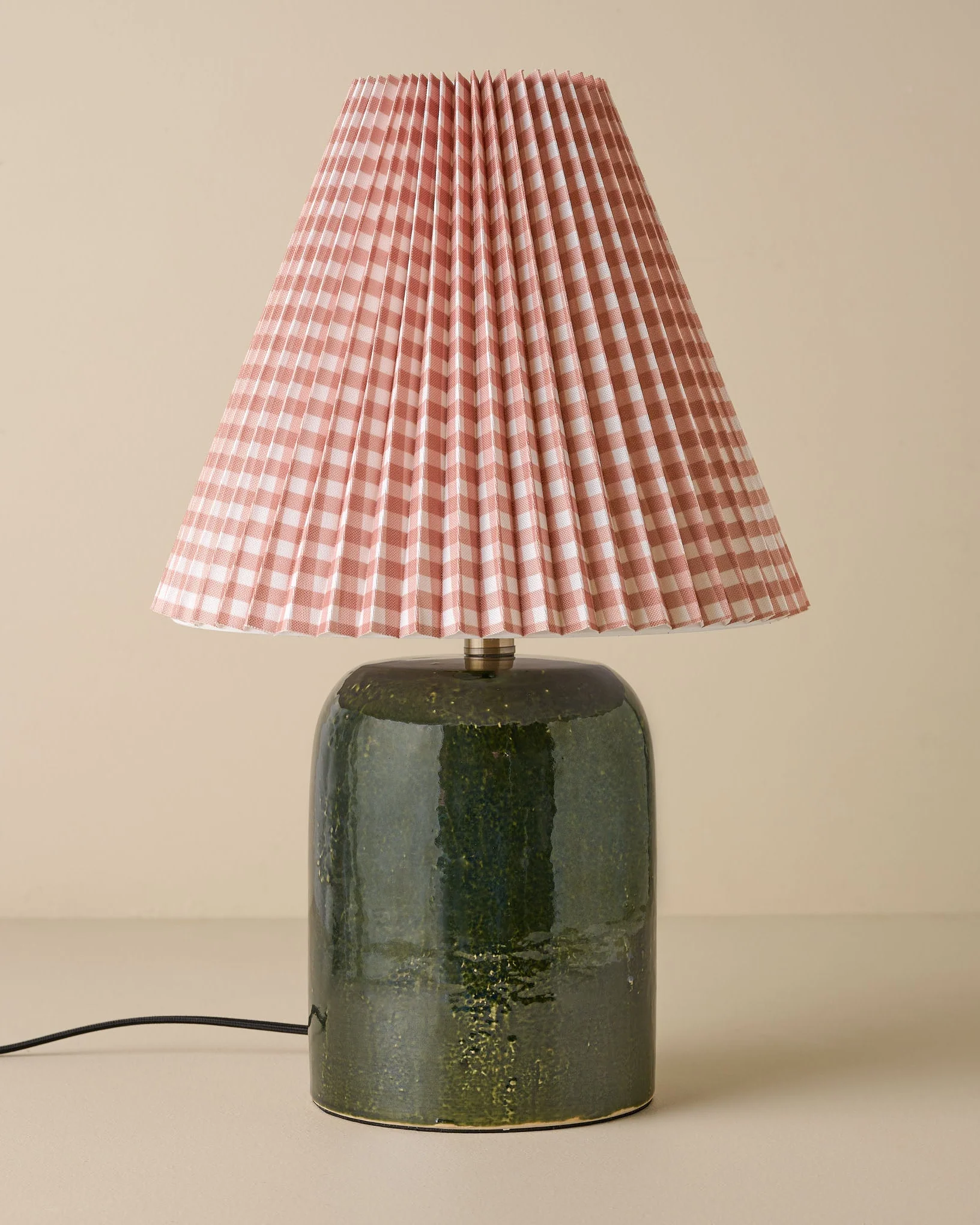 Farrah Table Lamp - Textured Green - Image 13