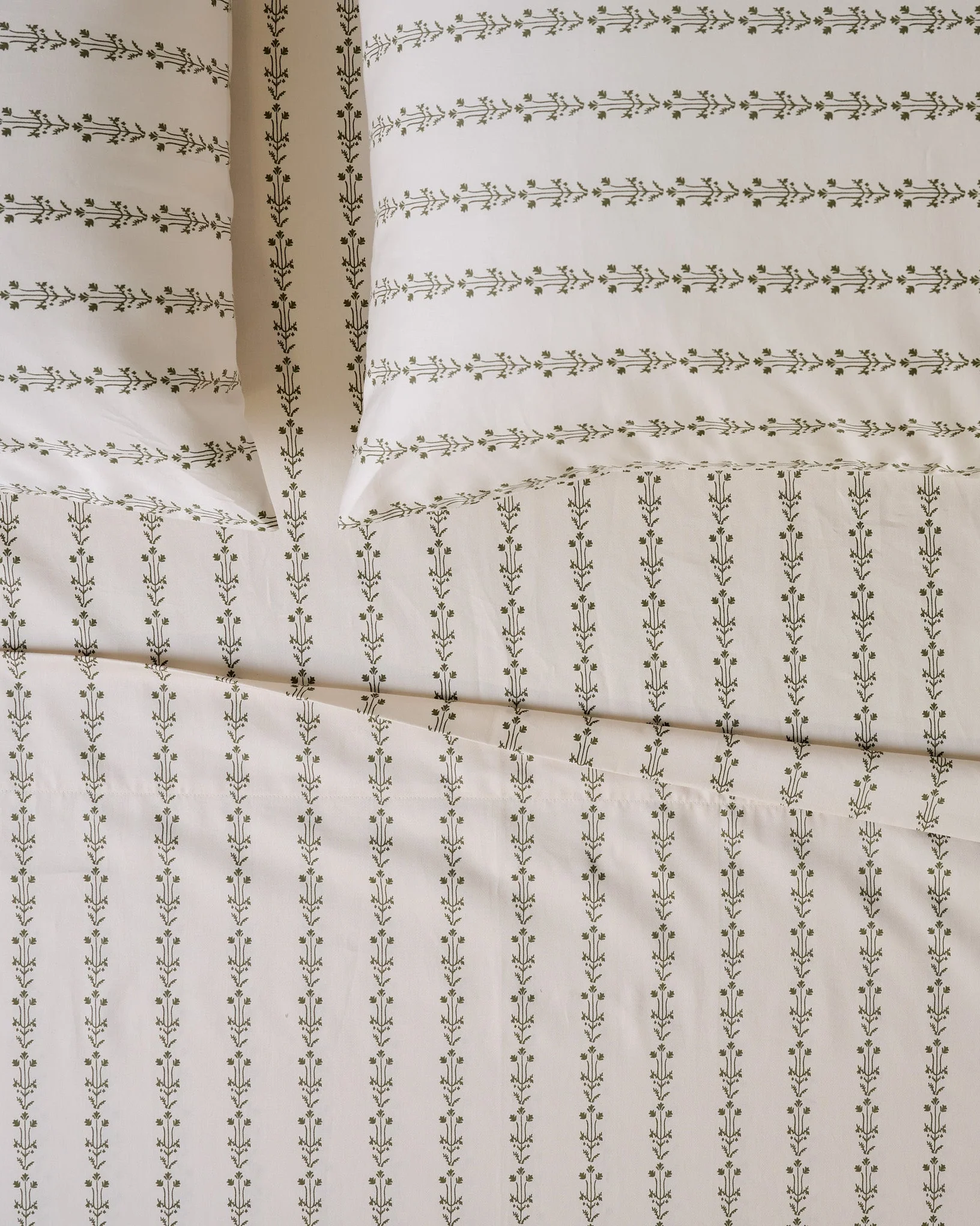 Sylvie Vine Printed Sheet Set - Image 2