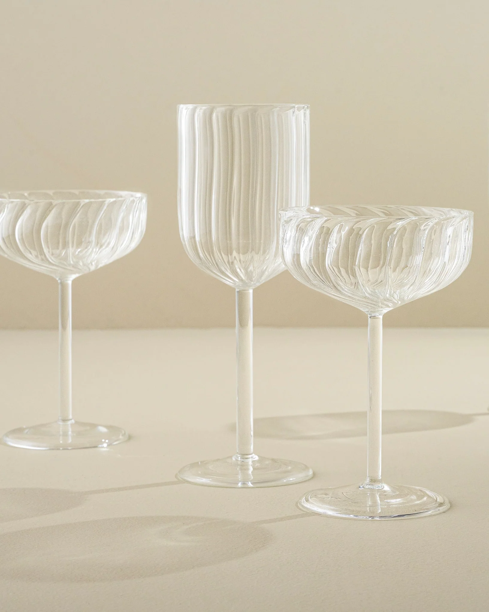 Fluted Coupe Glass - Image 5