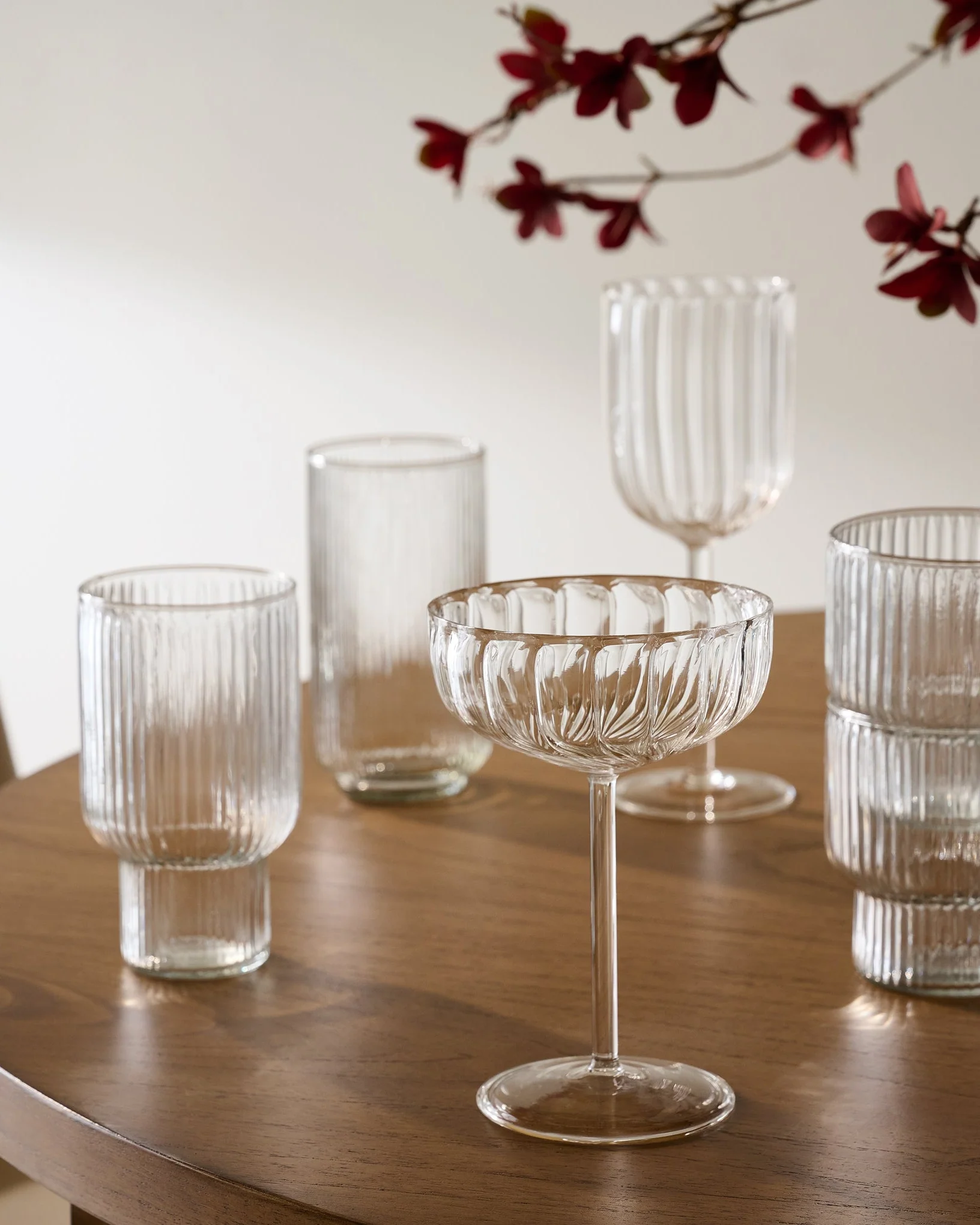 Fluted Coupe Glass - Image 6