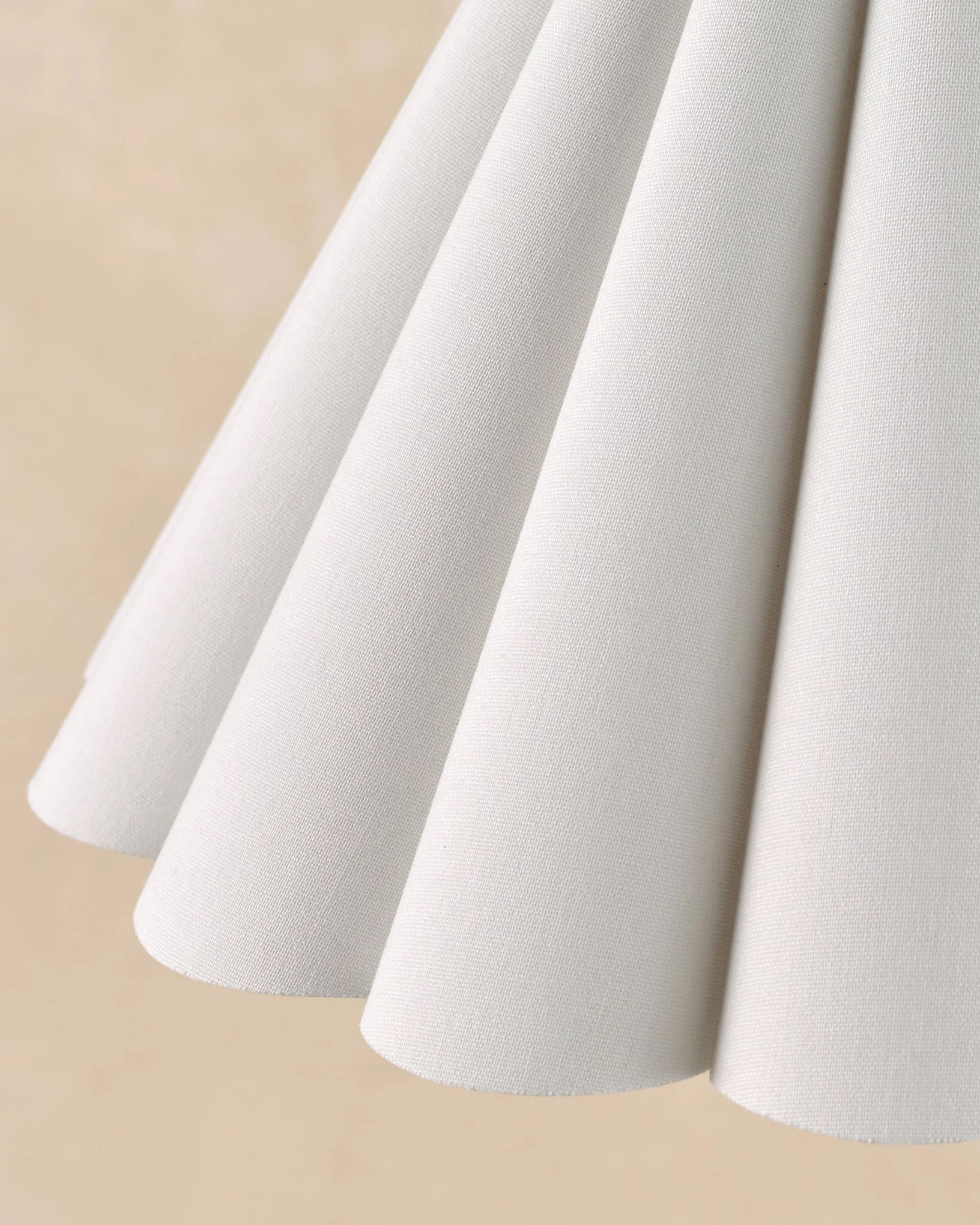 Odette Linen Scallop Pendant - Image 5
