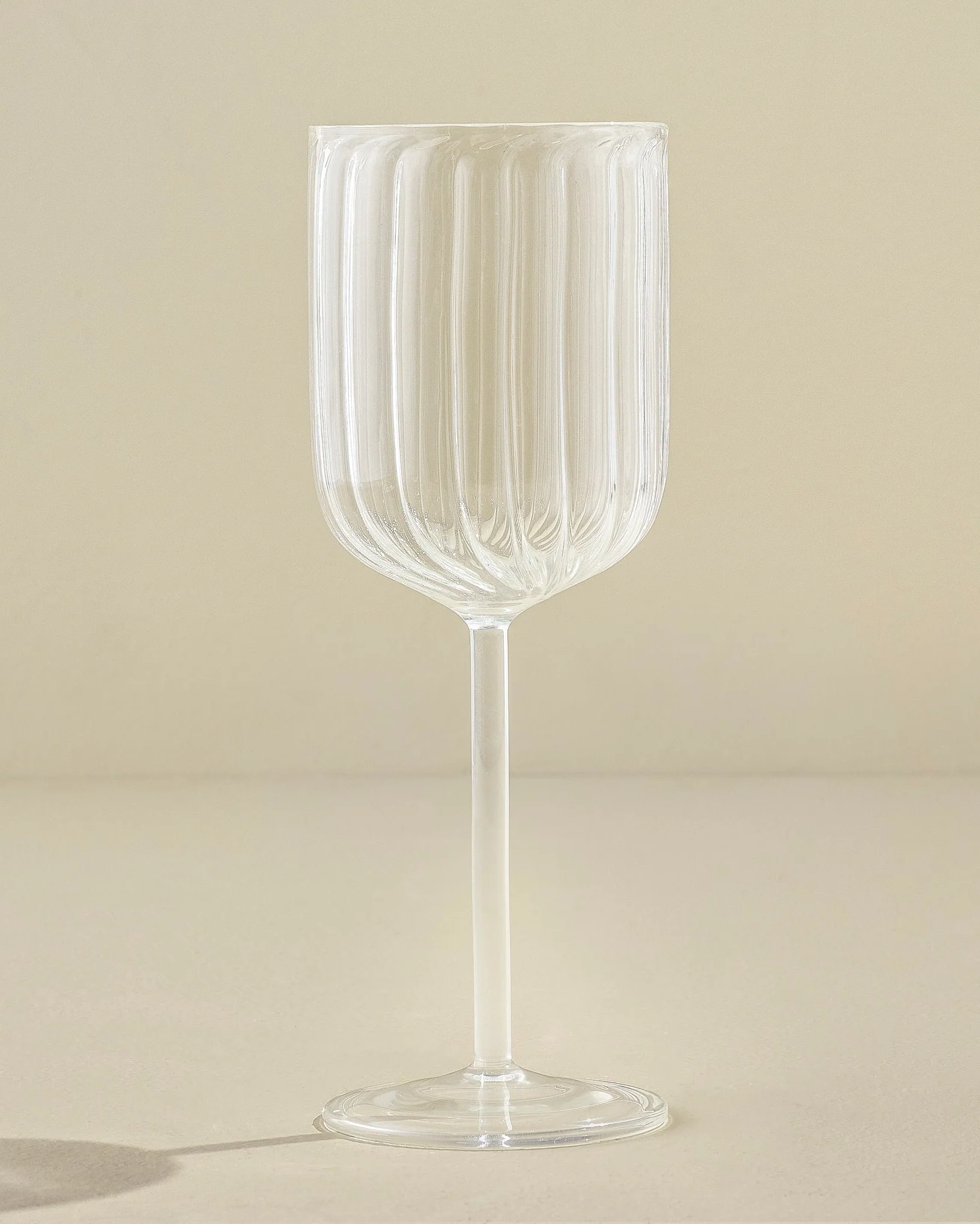 Fluted Wine Glass - Image 2