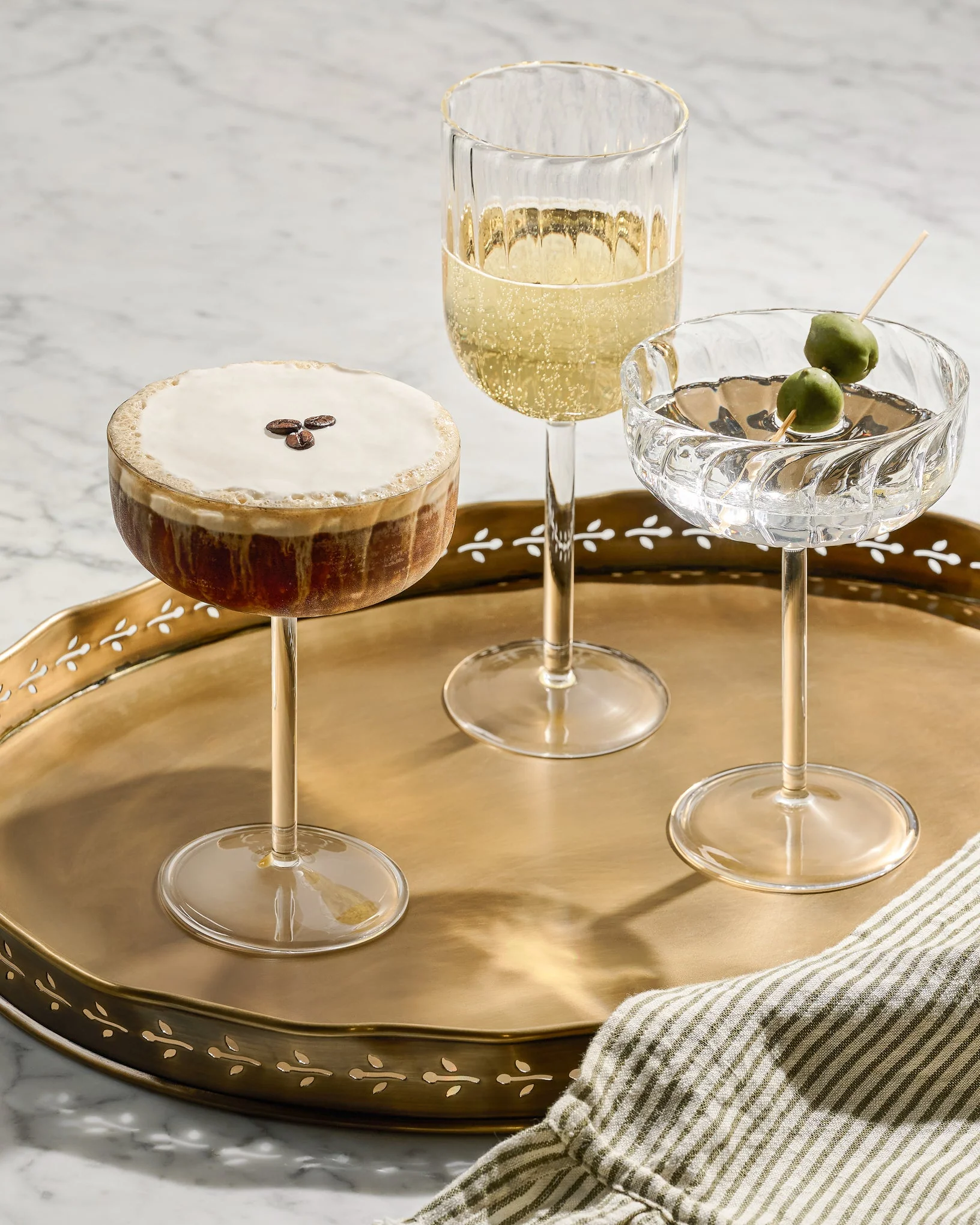 Fluted Wine Glass - Image 3