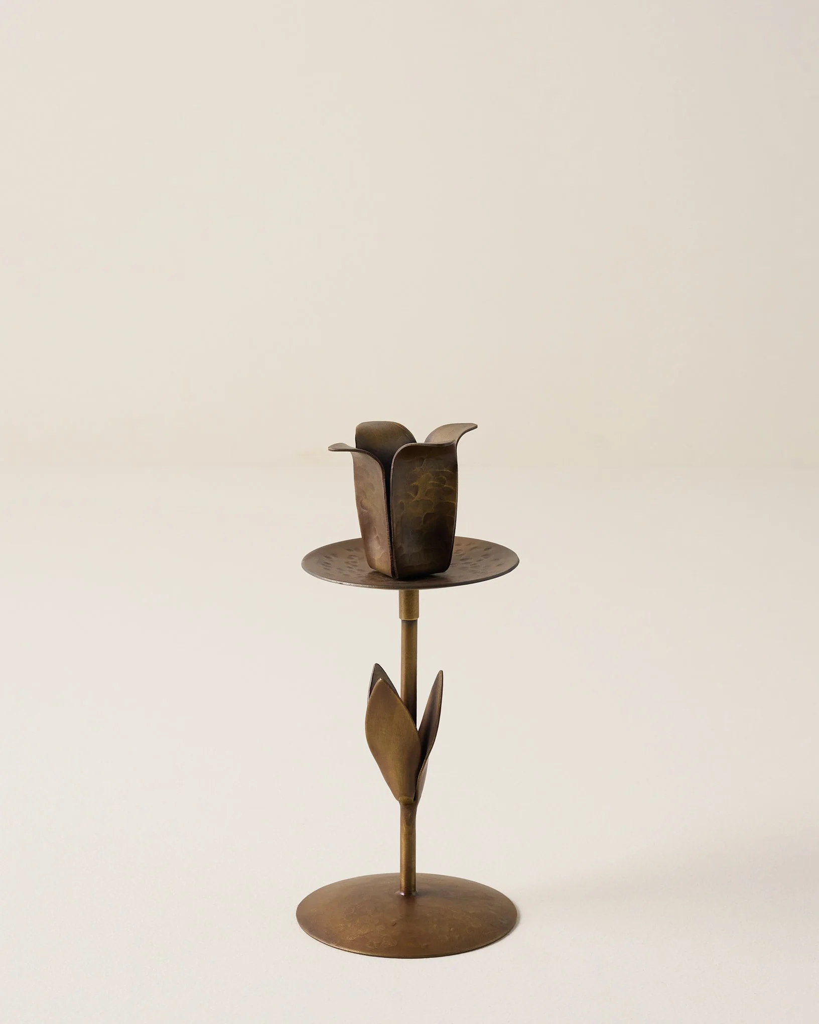 Forged Tulip Taper Holder - Image 4