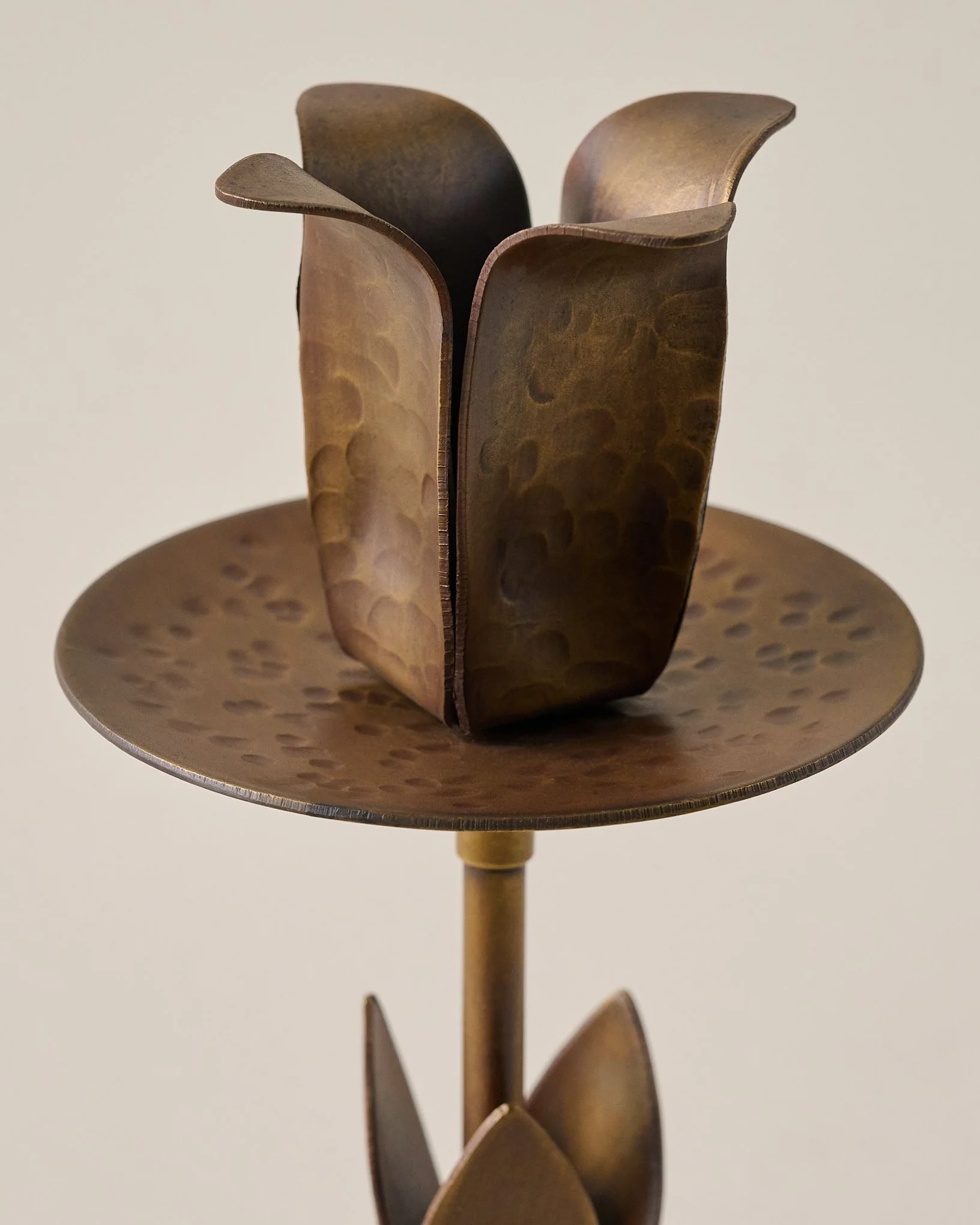 Forged Tulip Taper Holder - Image 6