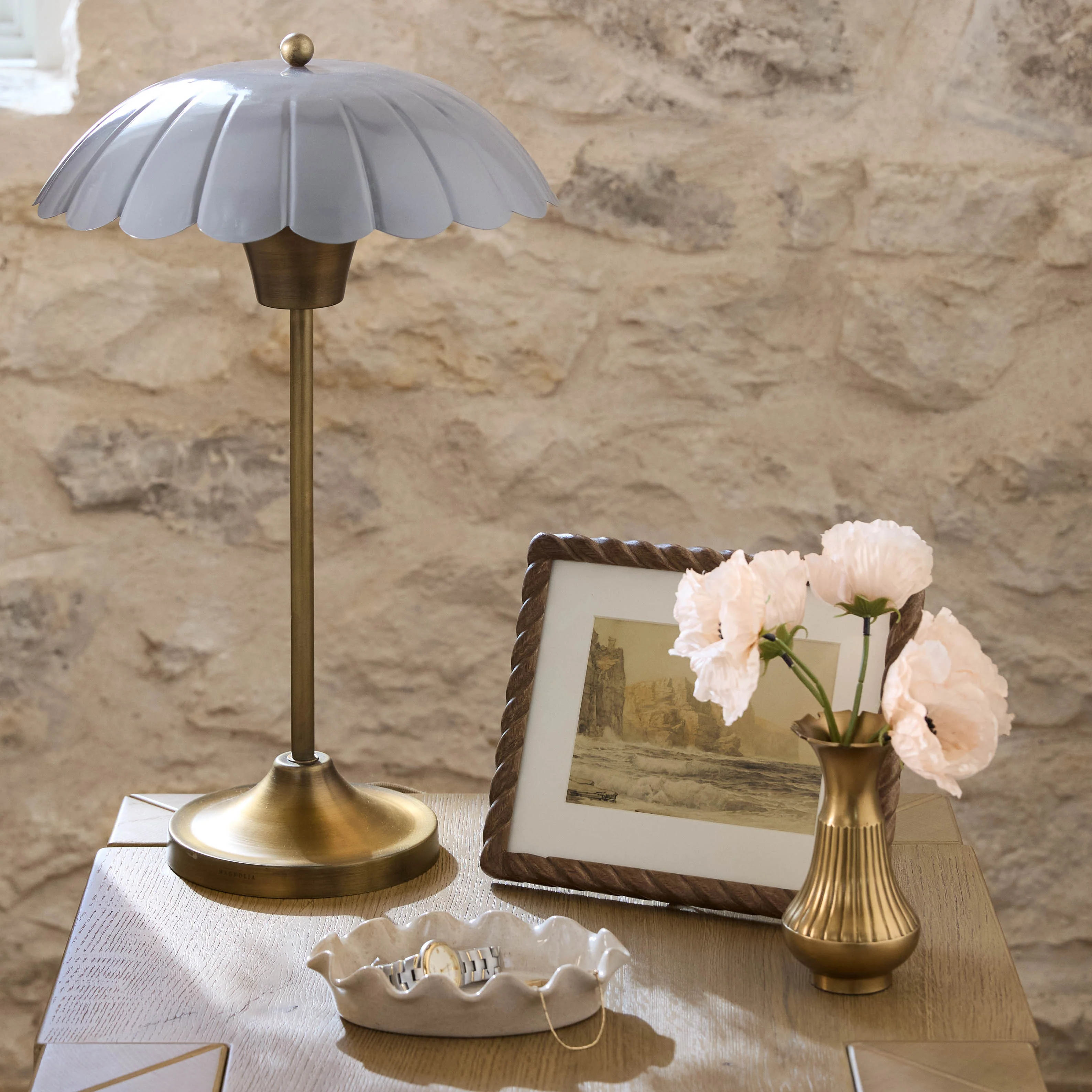 Frankie Ruffled Ceramic Tray - Image 2