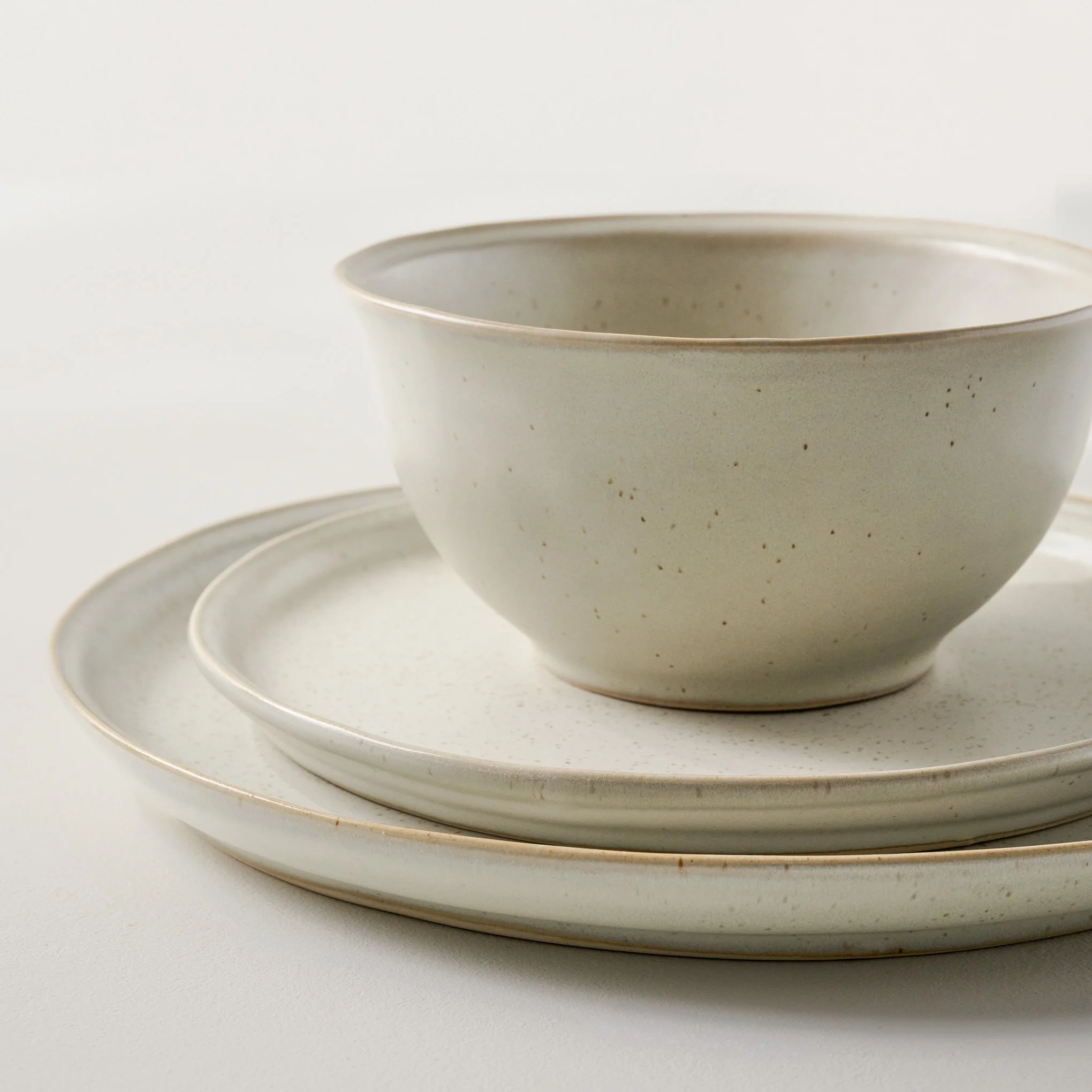 French Grey 3-Piece Place Setting - Image 2