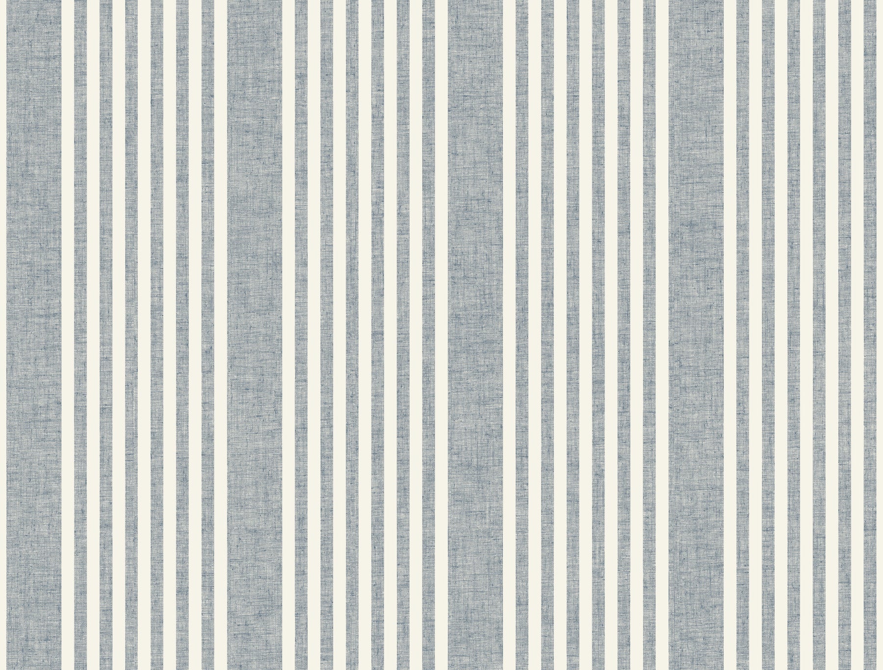 French Linen Stripe Wallpaper - Image 9